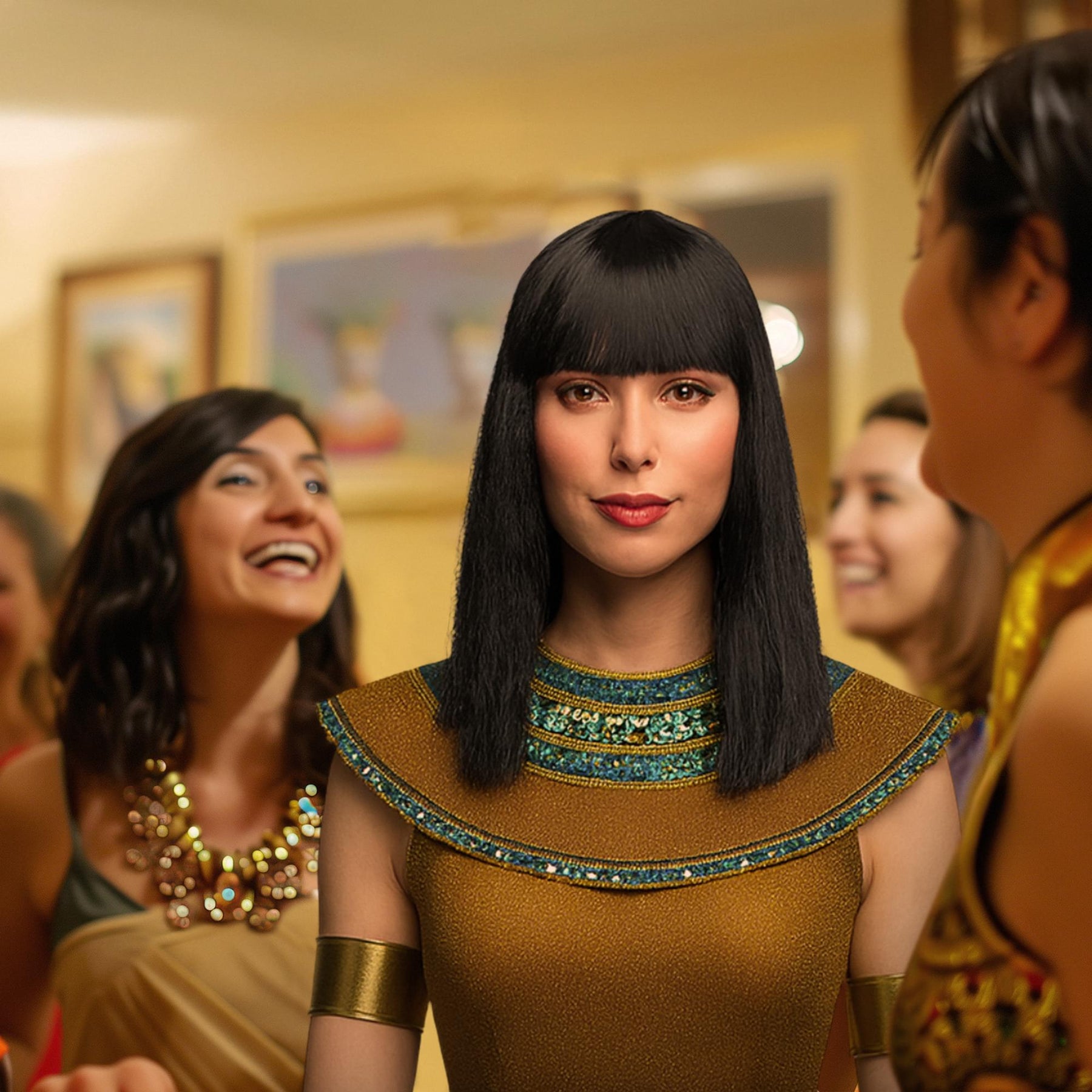 Cleopatra Adult Costume Wig | Black