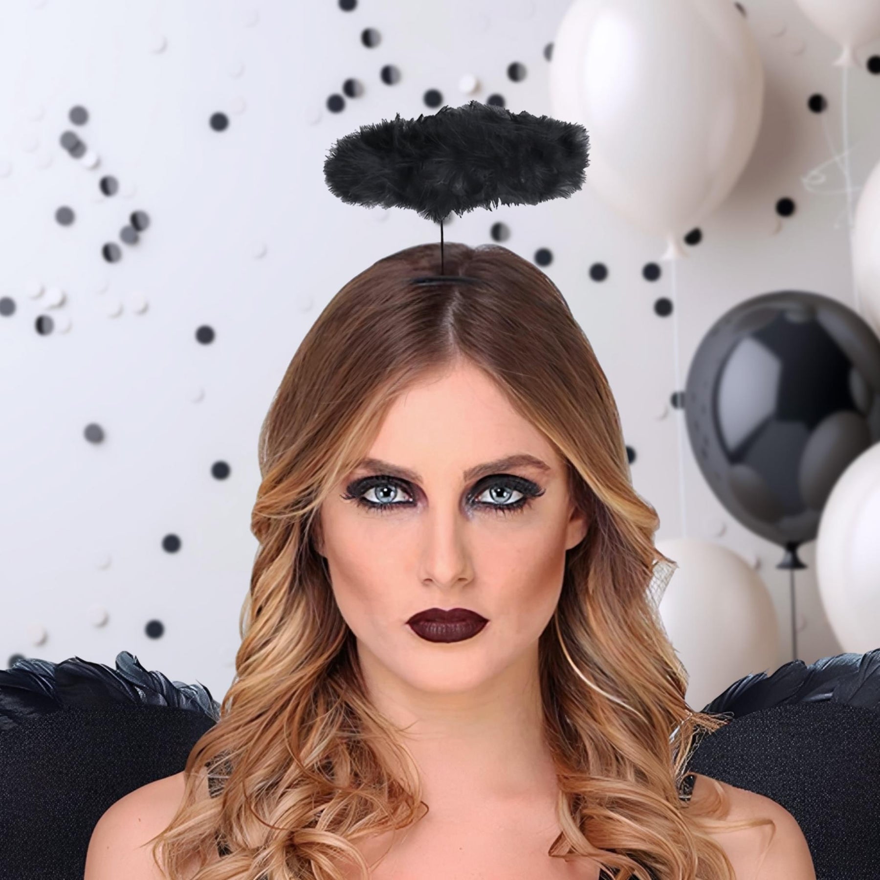 Angel Halo Adult Costume Accessory | Black