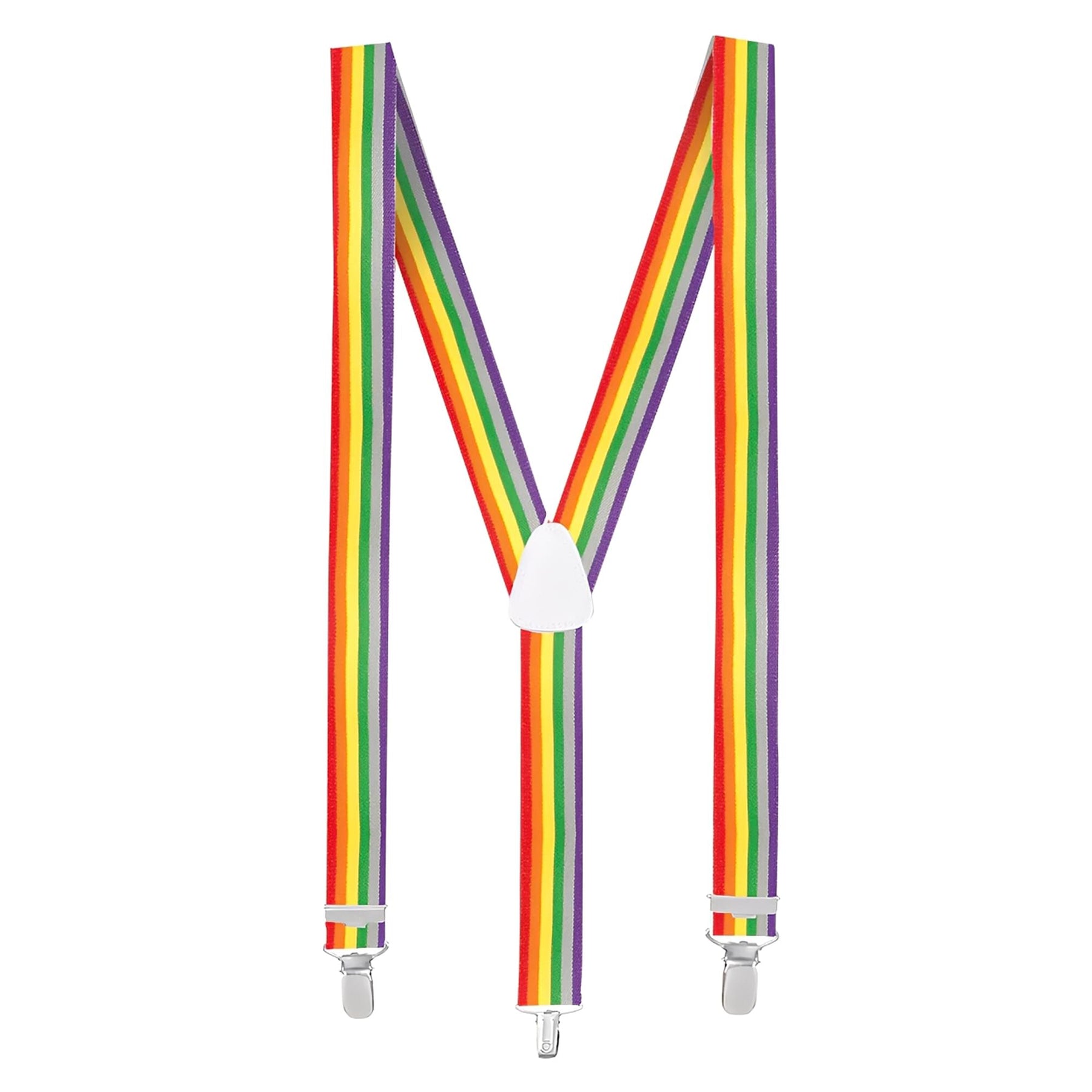 Rainbow Adult Costume Suspenders