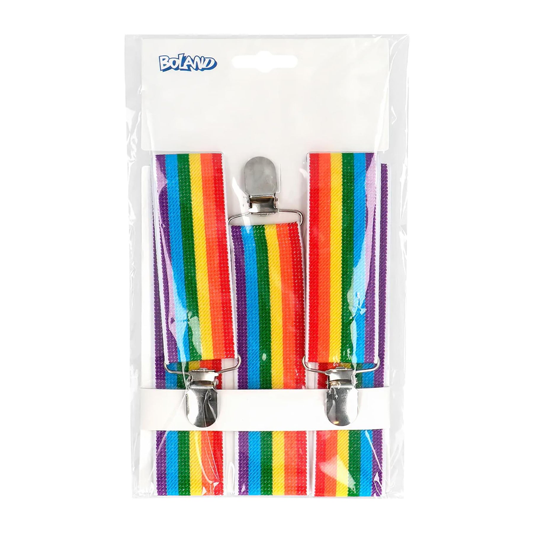 Rainbow Adult Costume Suspenders