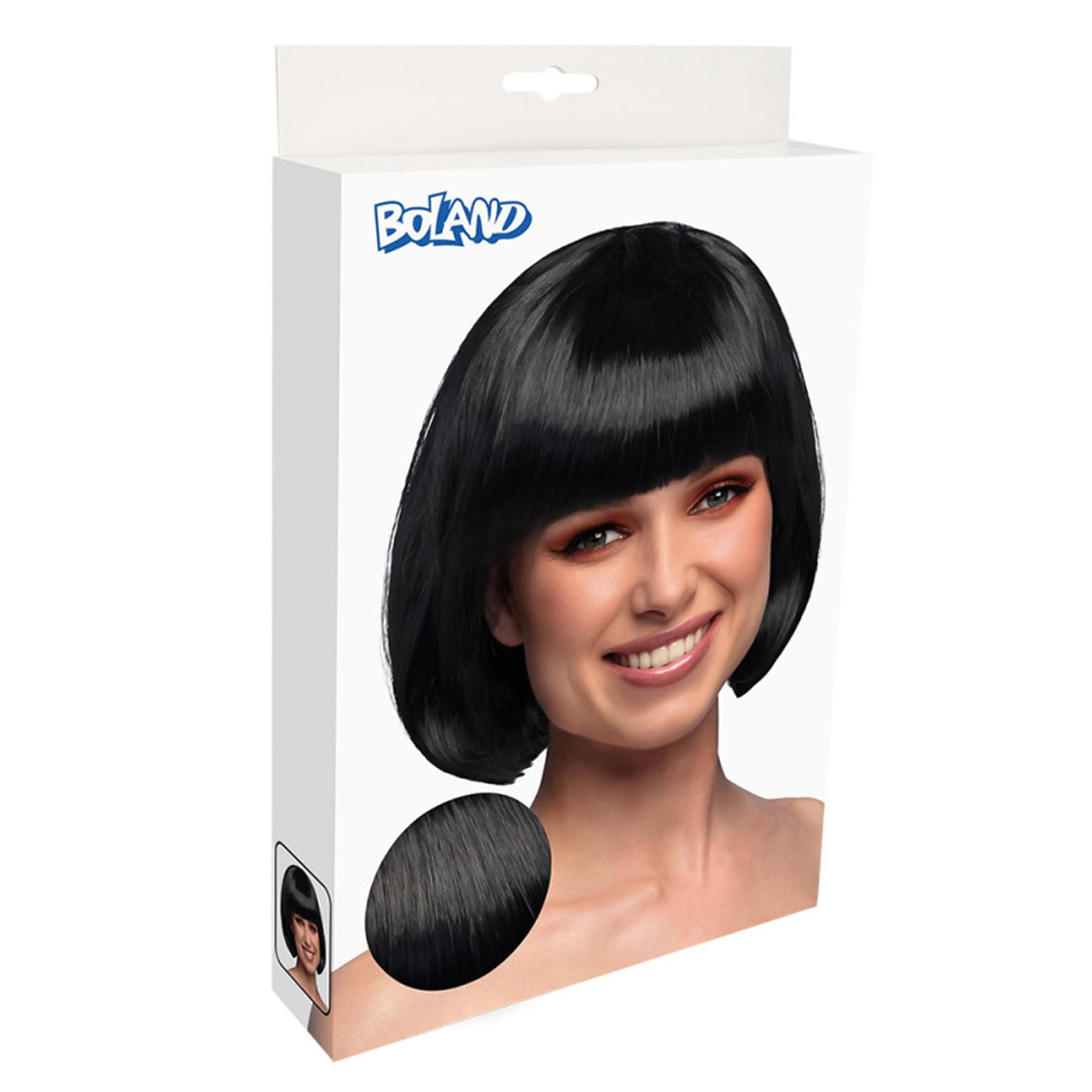 Black Cabaret Adult Costume Wig