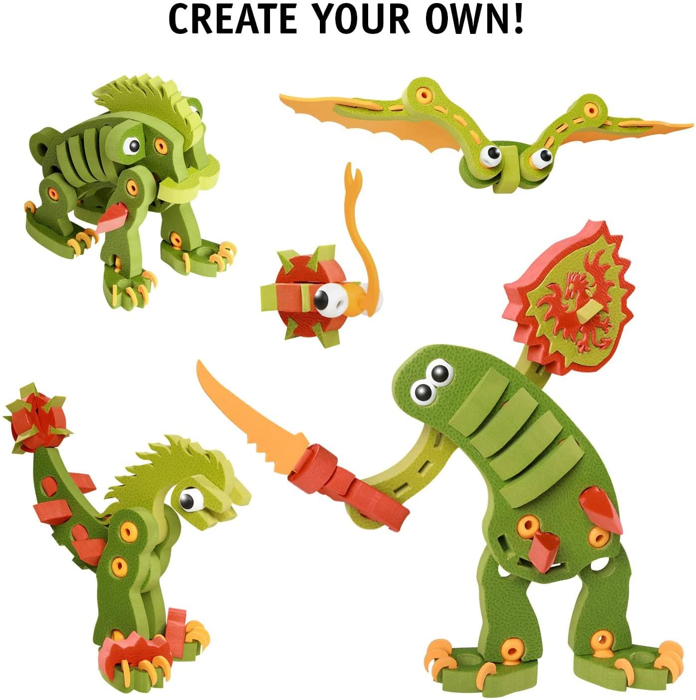 Bloco 155 Piece Construction Set | Combat Dragon