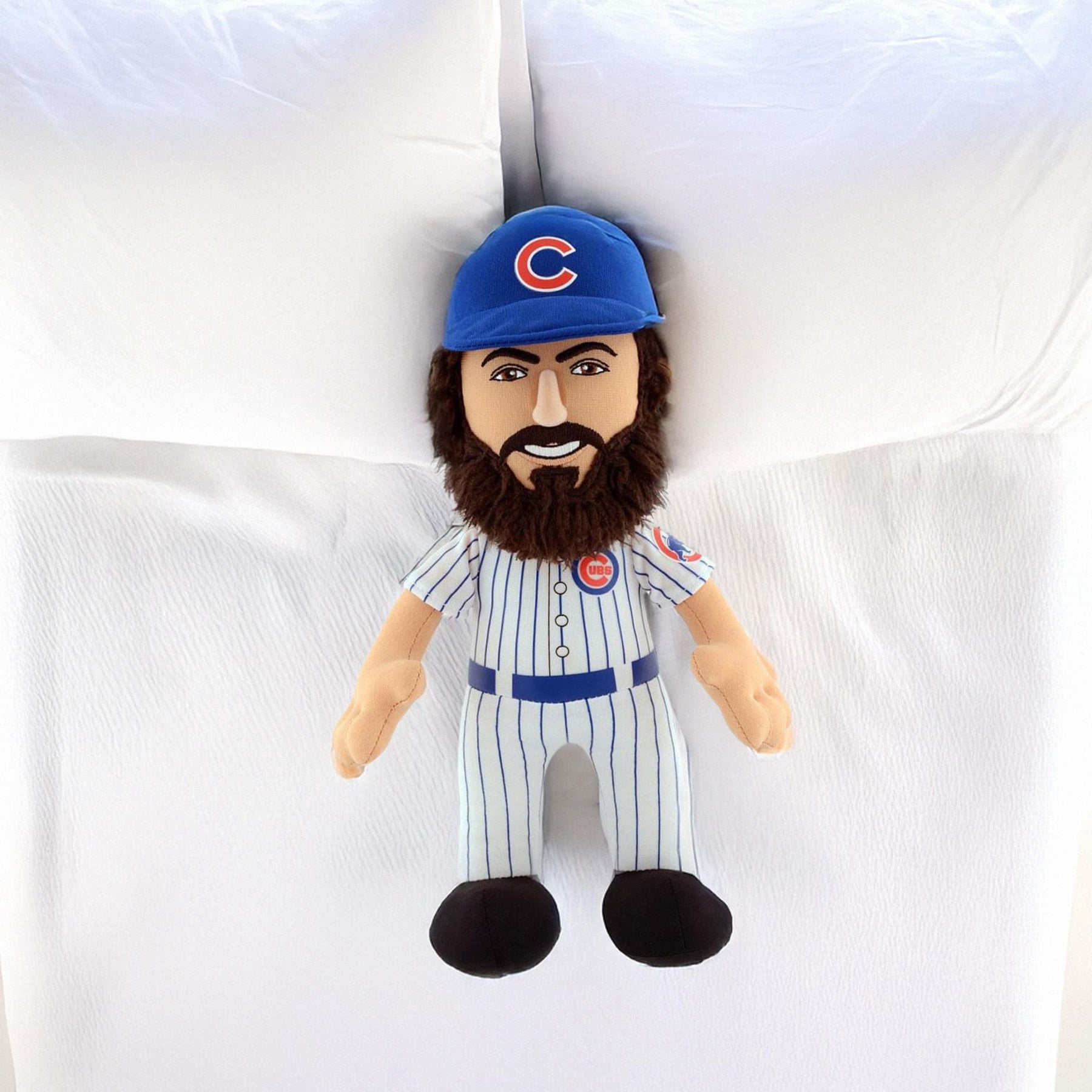 MLB Chicago Cubs Jake Arrieta 10" Plush Figure (White)