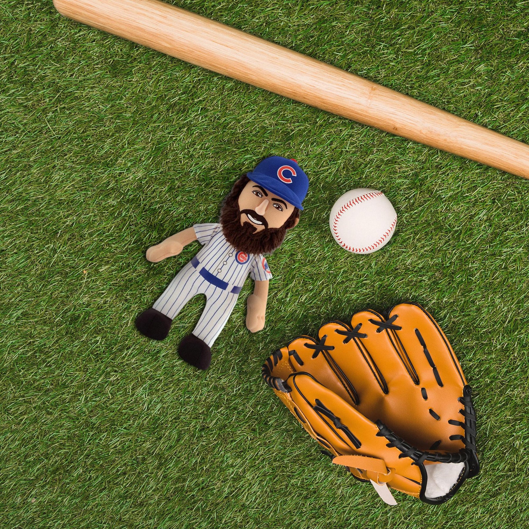 MLB Chicago Cubs Jake Arrieta 10" Plush Figure (White)