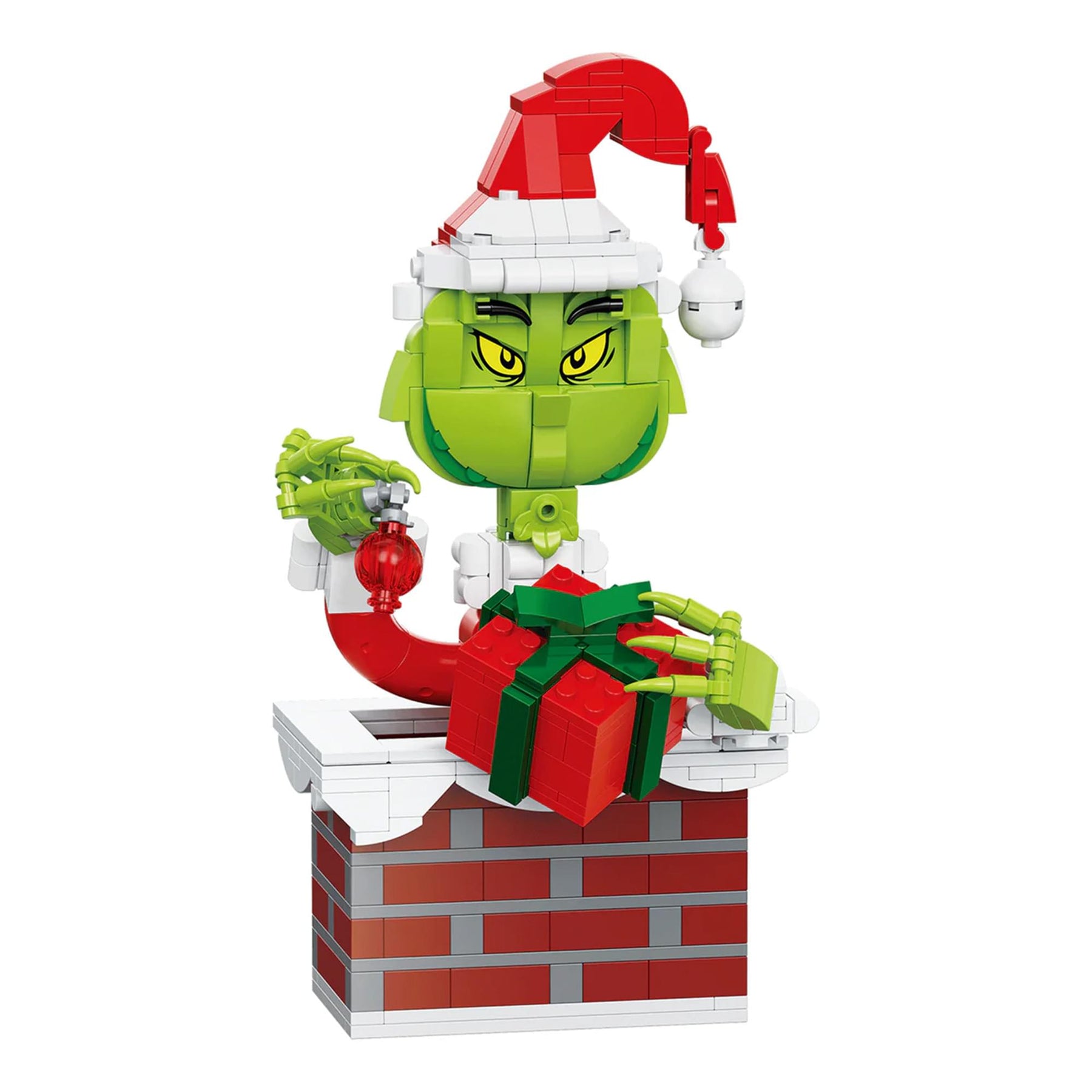 The Grinch Up The Chimney 523-Piece Brickcraft Building Set