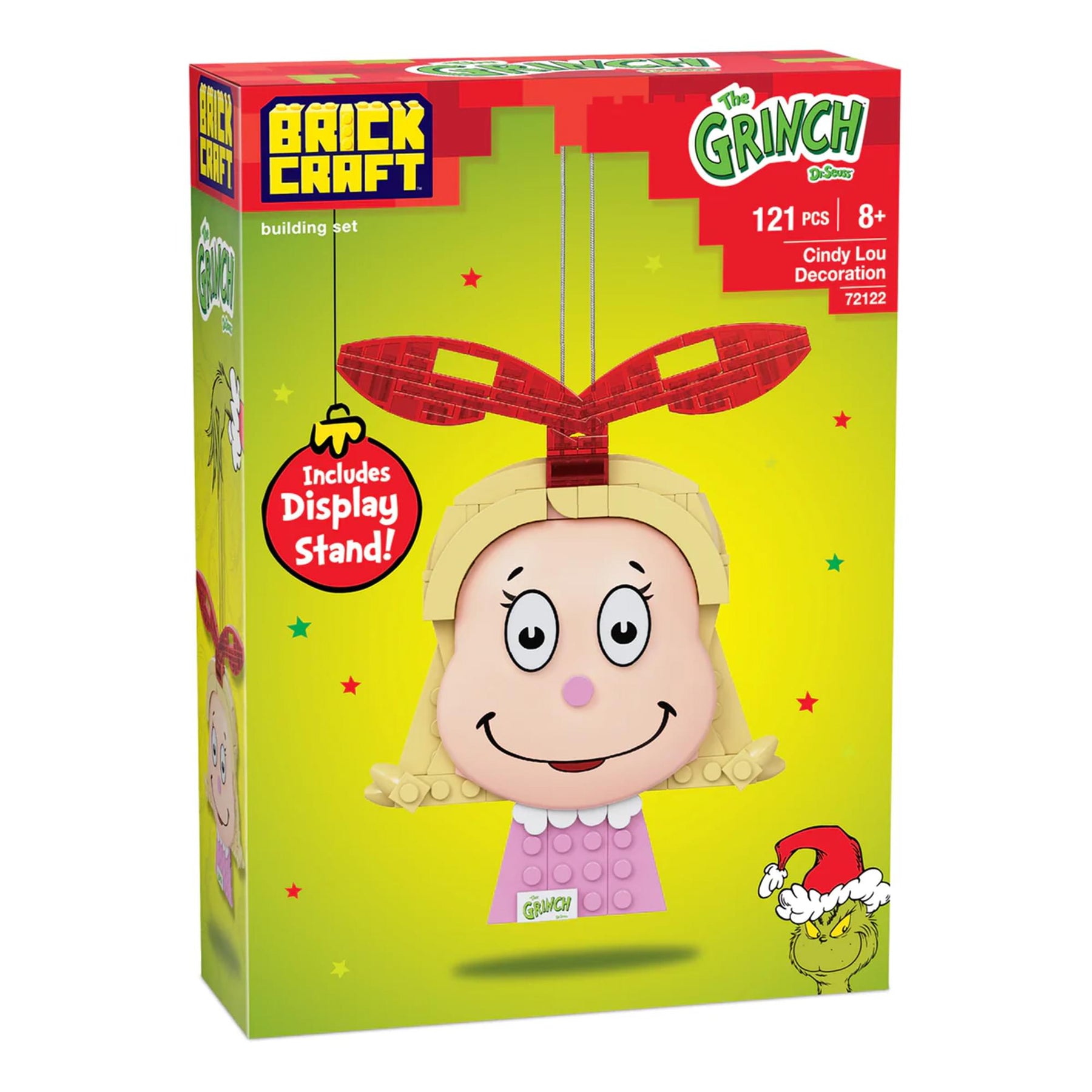 The Grinch Cindy-Lou Decoration 121-Piece Brickcraft Building Set