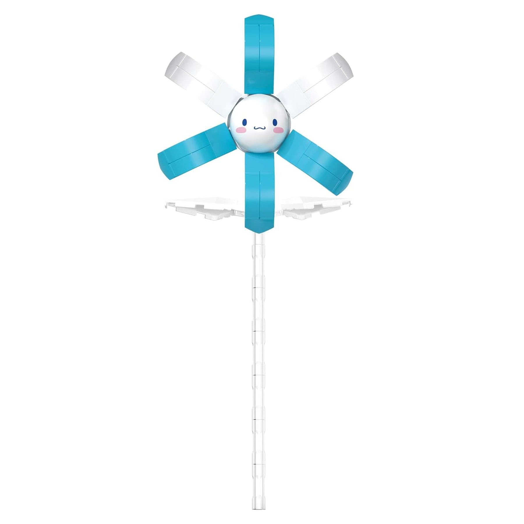 Sanrio Cinnamoroll Flower 80 Piece Brick Building Set