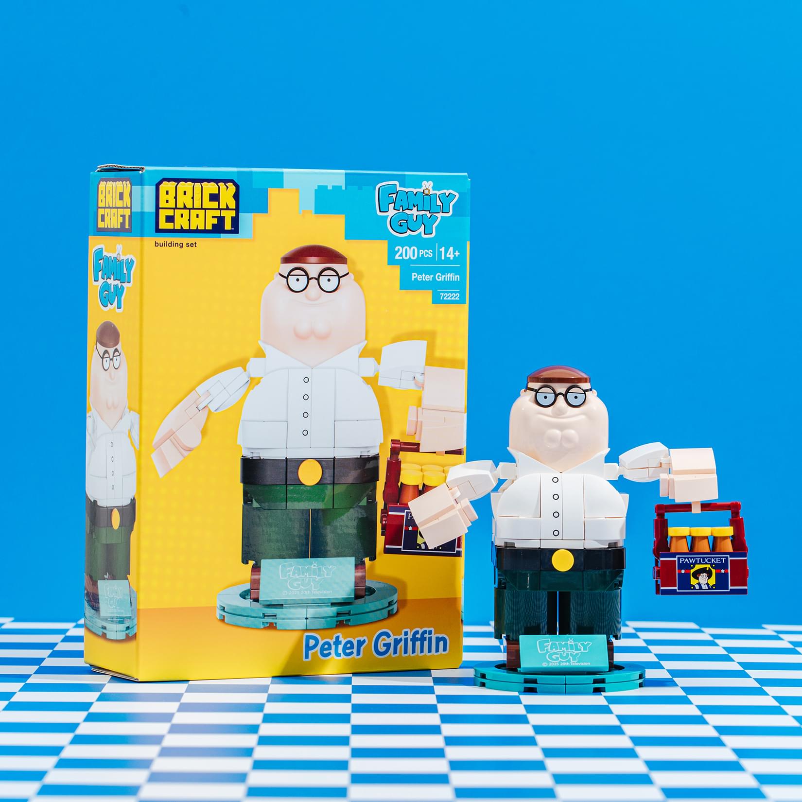 Brickcraft Family Guy Peter Griffin 200-Piece Building Kit
