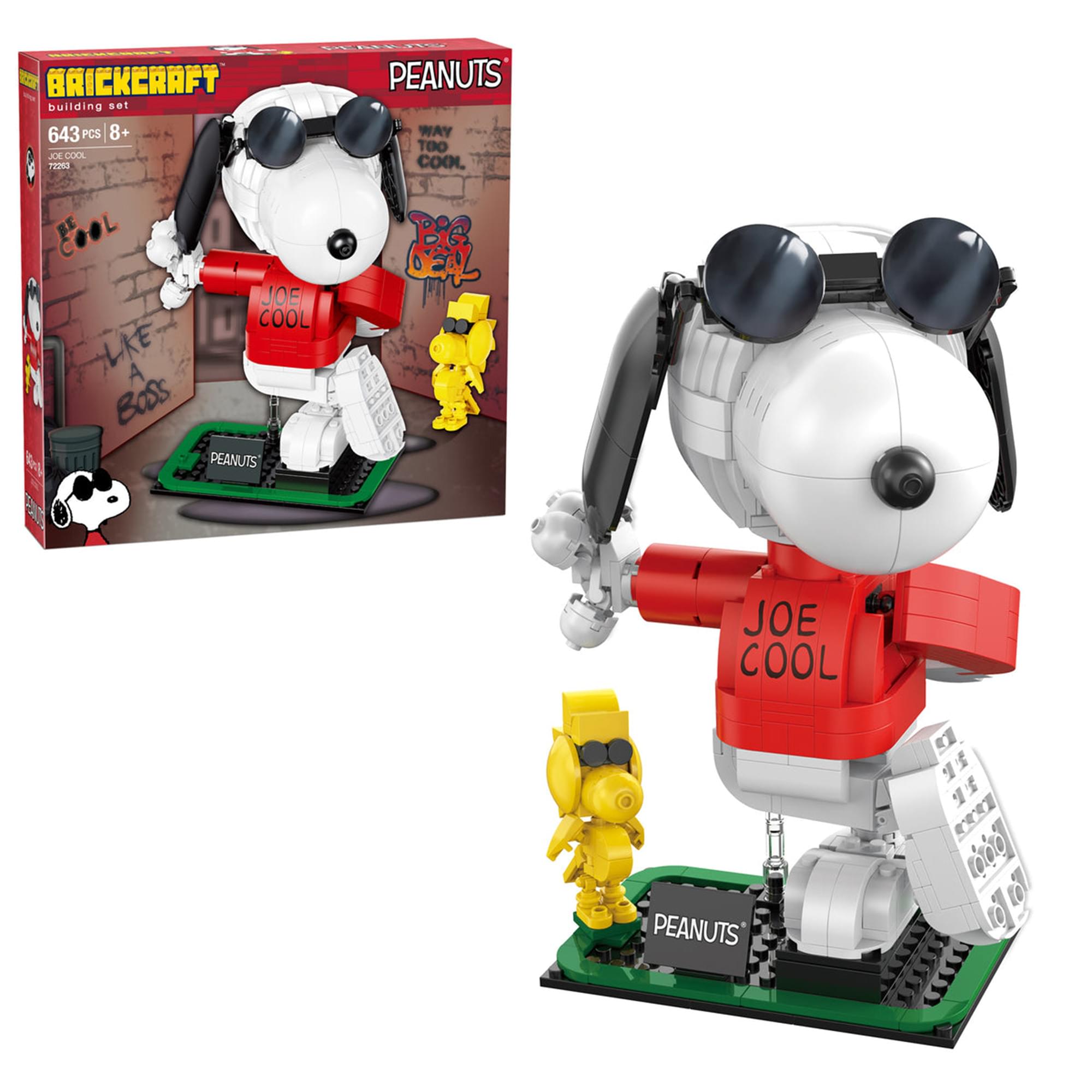 Peanuts Joe Cool 642-Piece Building Set | Free Shipping