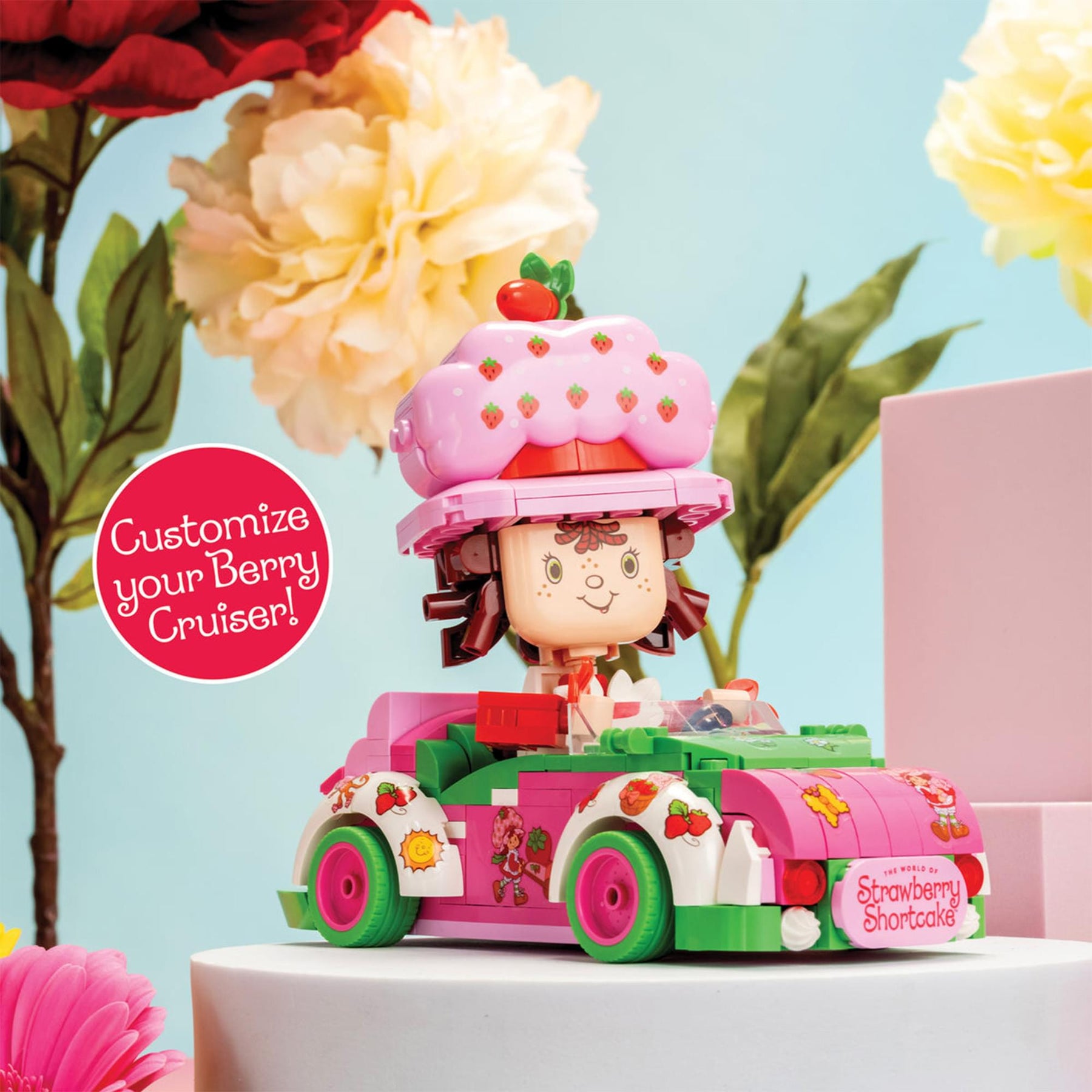 Strawberry Shortcake With Berry Cruiser 358-Piece Building Set