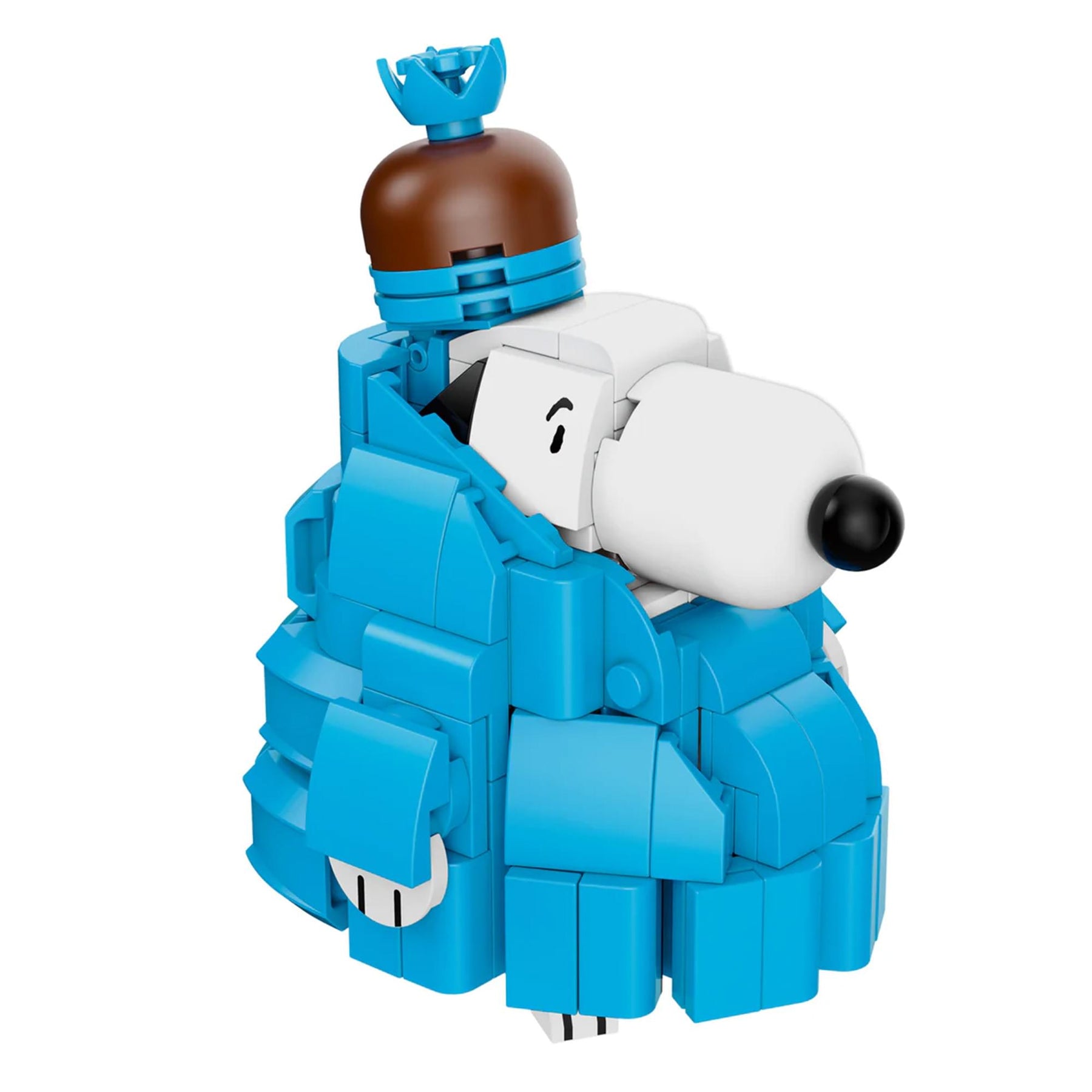 Peanuts Snoopy Puffer Jacket 188-Piece Brickcraft Building Set