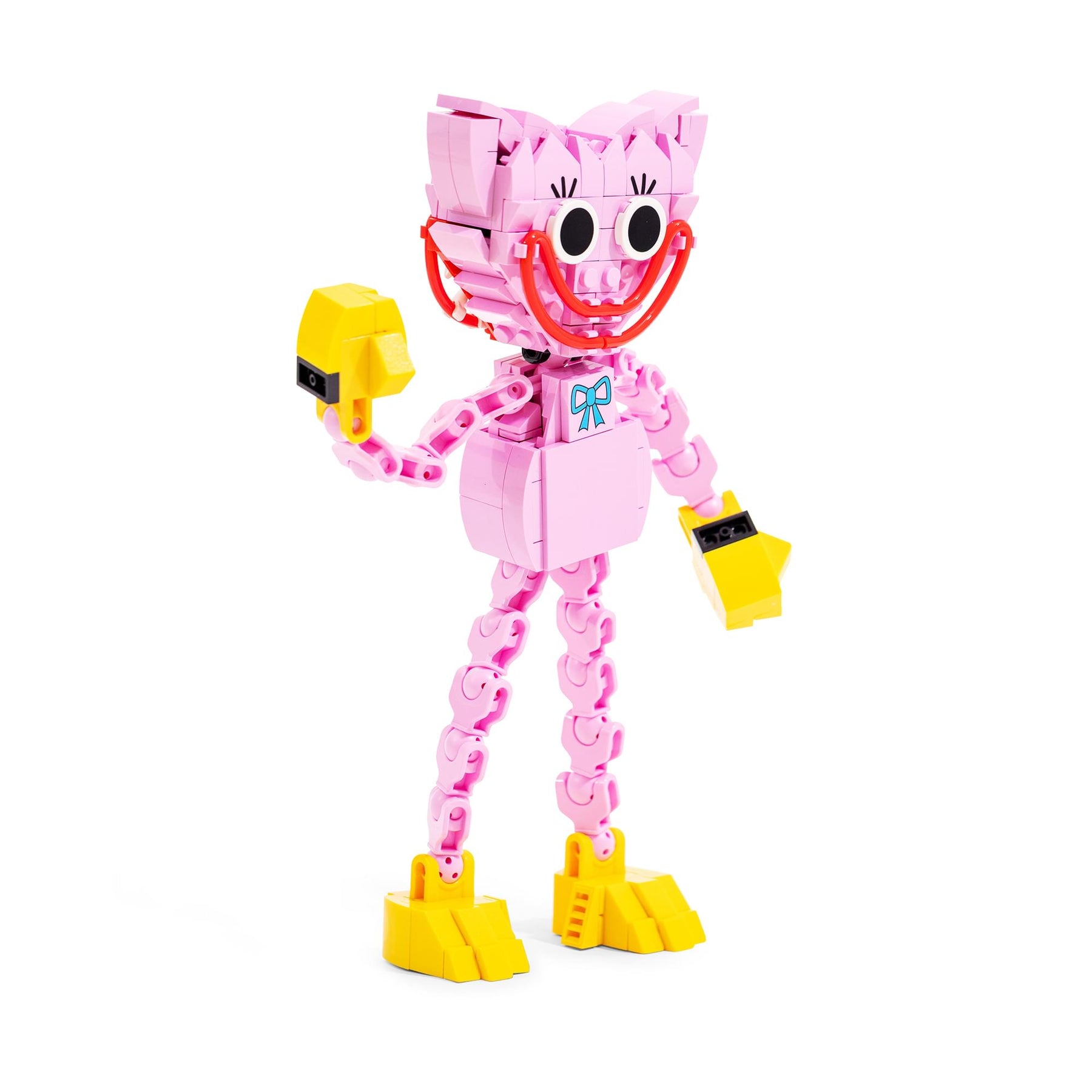 Brickcraft Poppy Playtime Kissy Missy 240-Piece Building Block Set