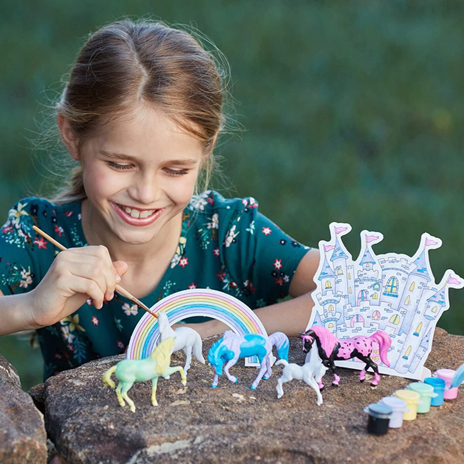 Breyer Fantasy Horses Paint & Play DIY Set | 5 Model Horses