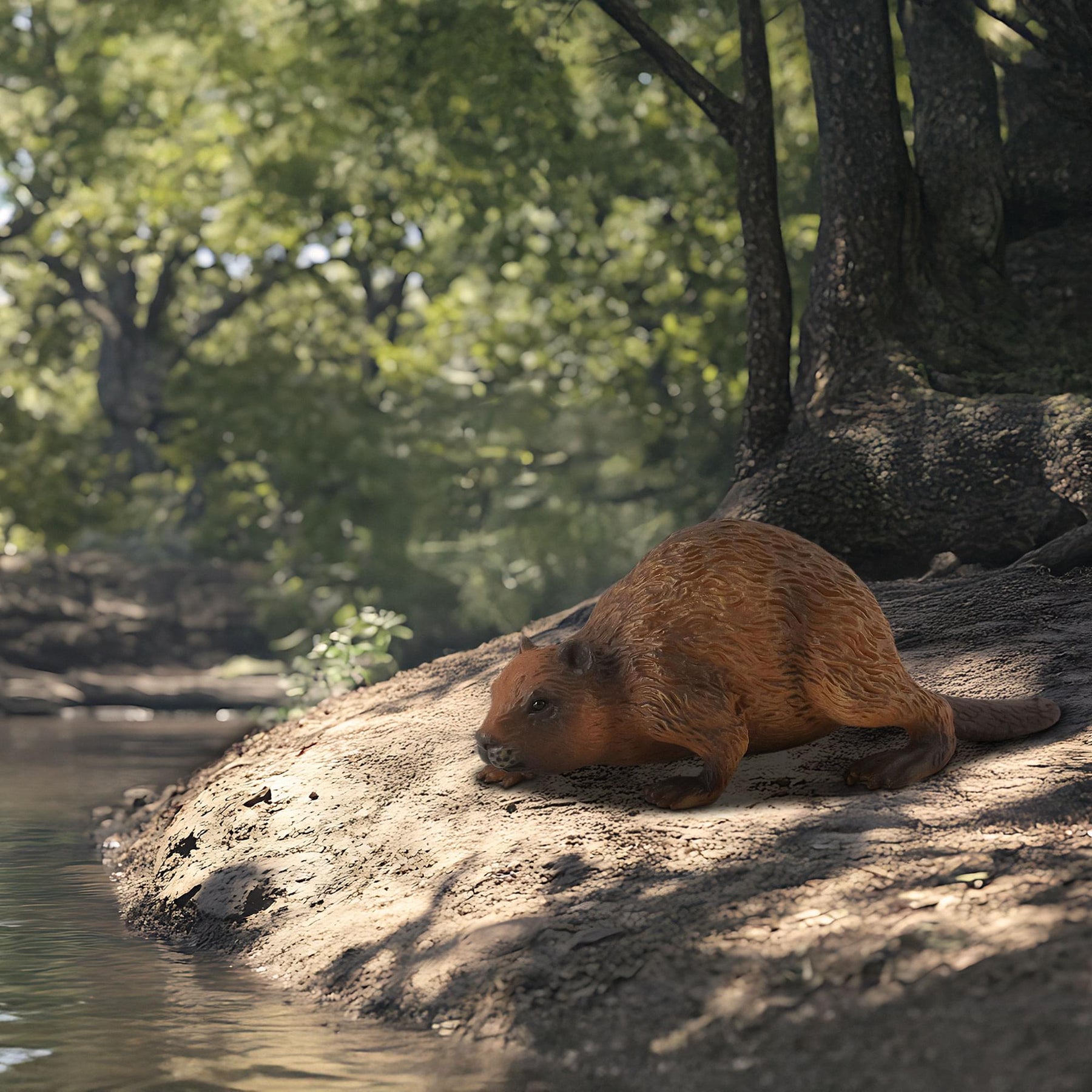 CollectA Wildlife Collection Miniature Figure | Woodlands Beaver
