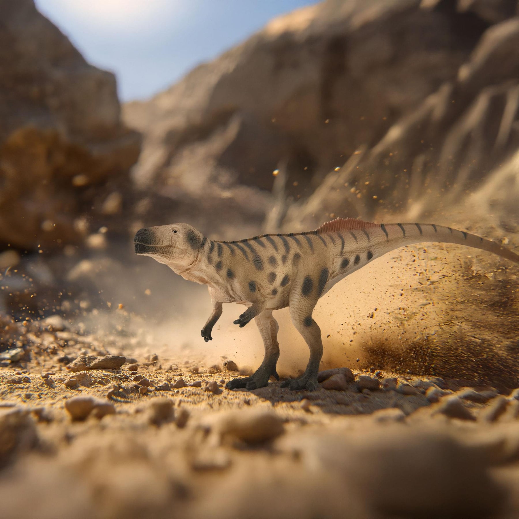 CollectA Prehistoric Life Collection Miniature Figure | Megalosaurus in Ambush