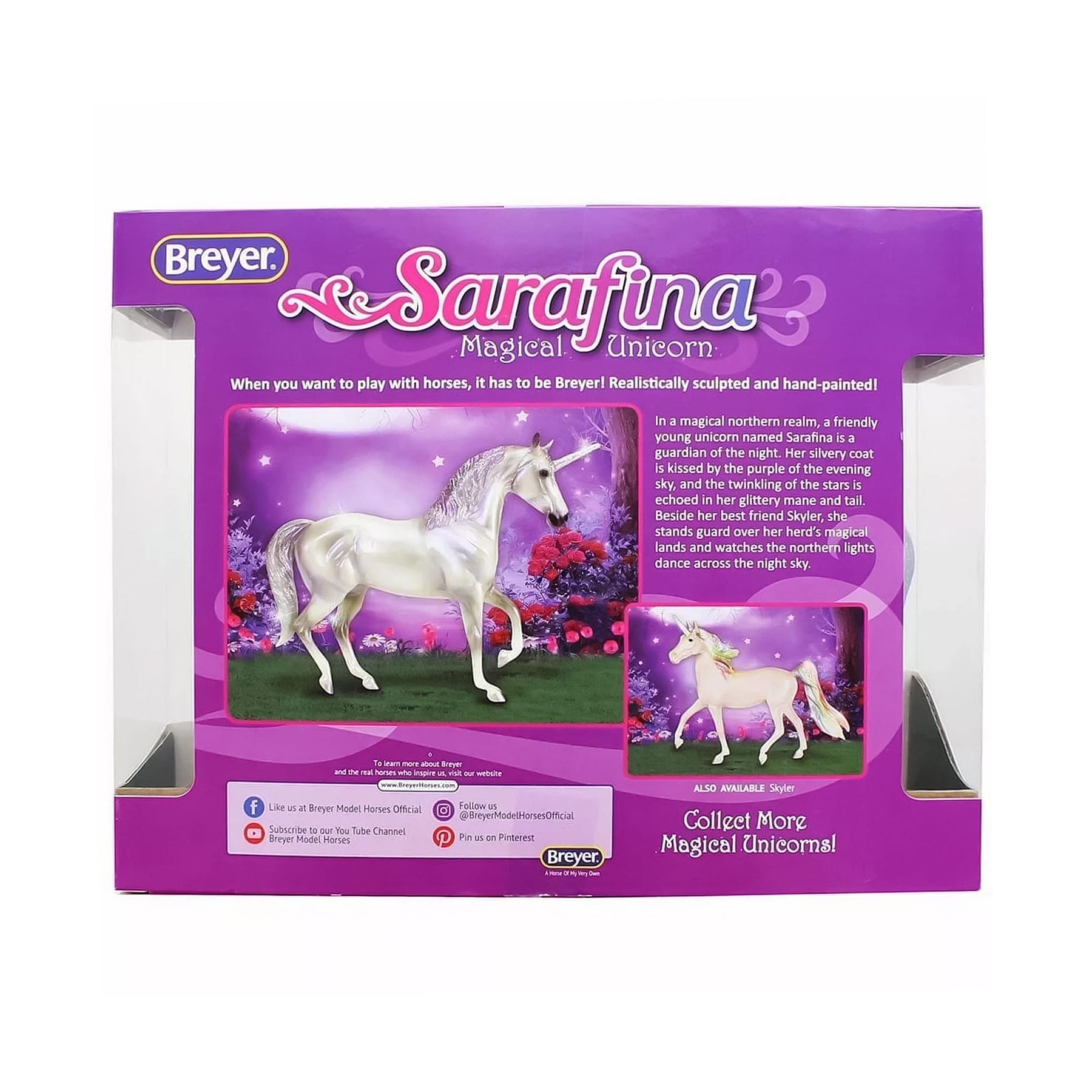 Breyer Classics 1/12 Model Horse - Sarafina Magical Unicorn