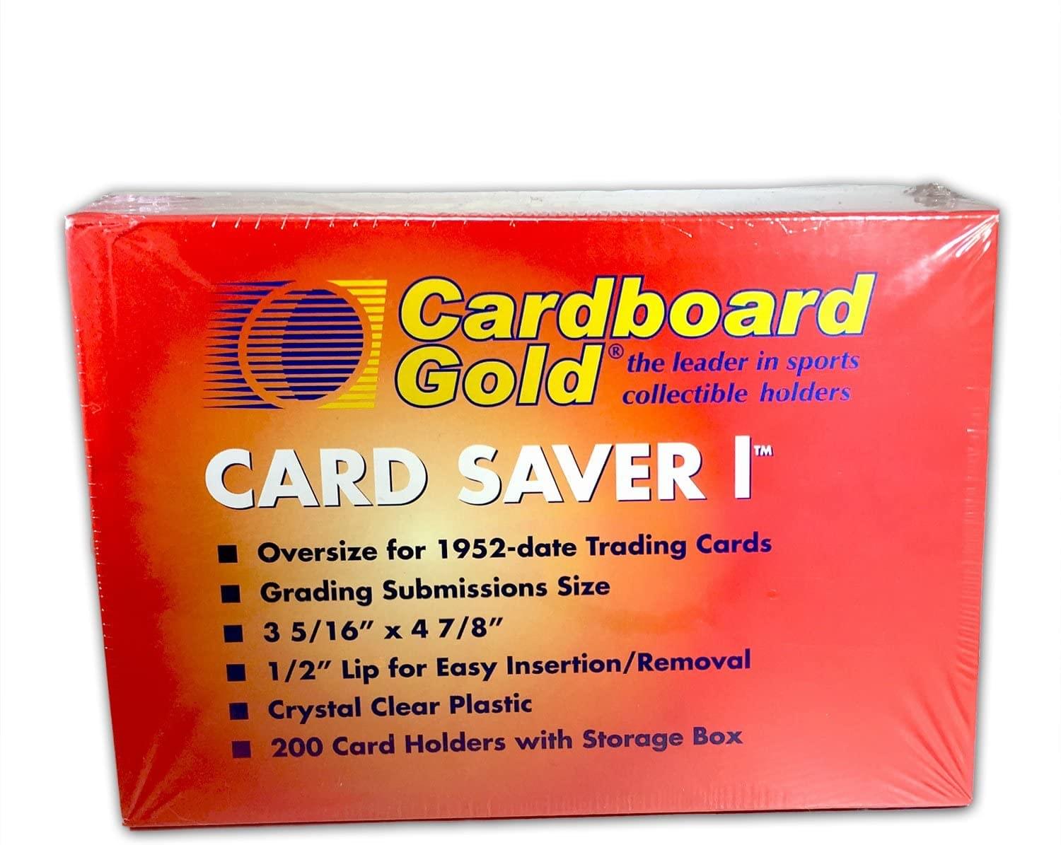 Card Saver 1 Semi-Rigid Trading Card Holders | 1 Pack Box of 200
