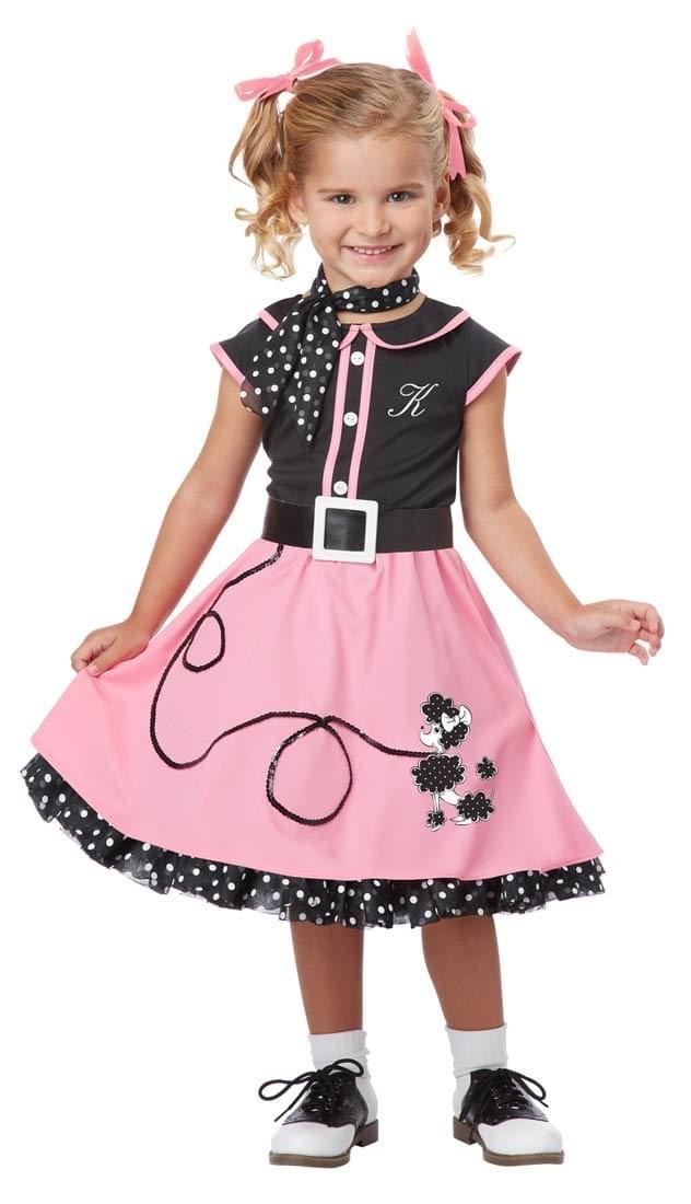 50's Poodle Cutie Child Costume