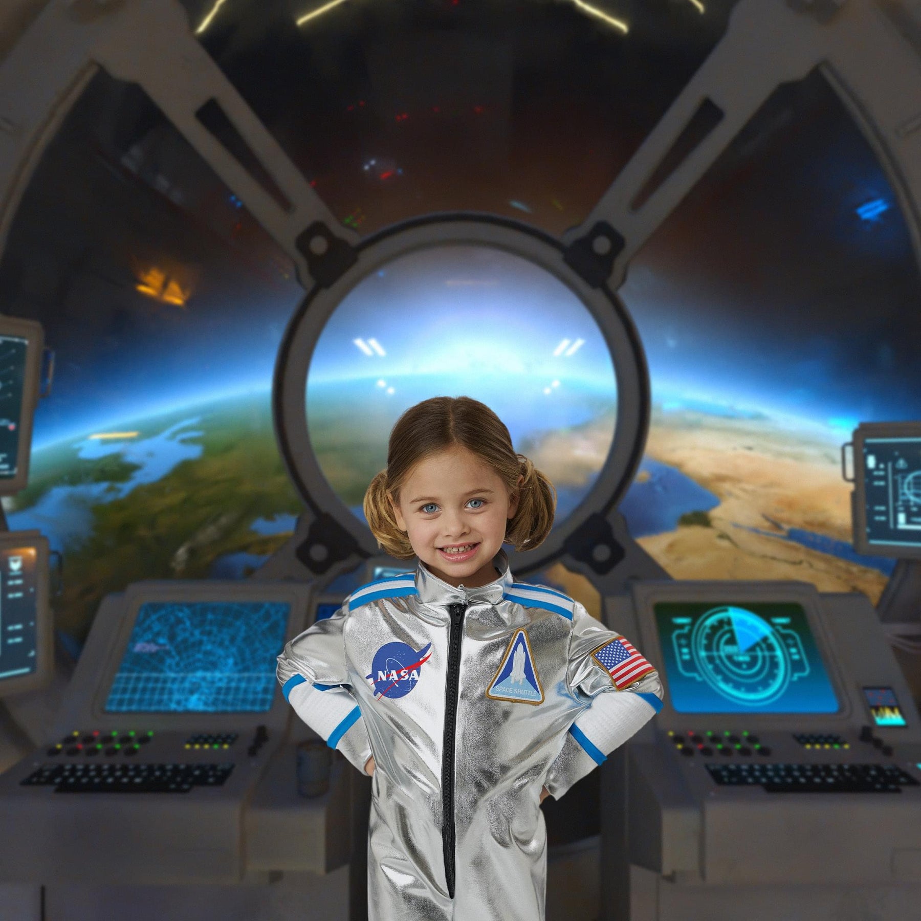 NASA Flight Suit Deluxe Toddler Costume