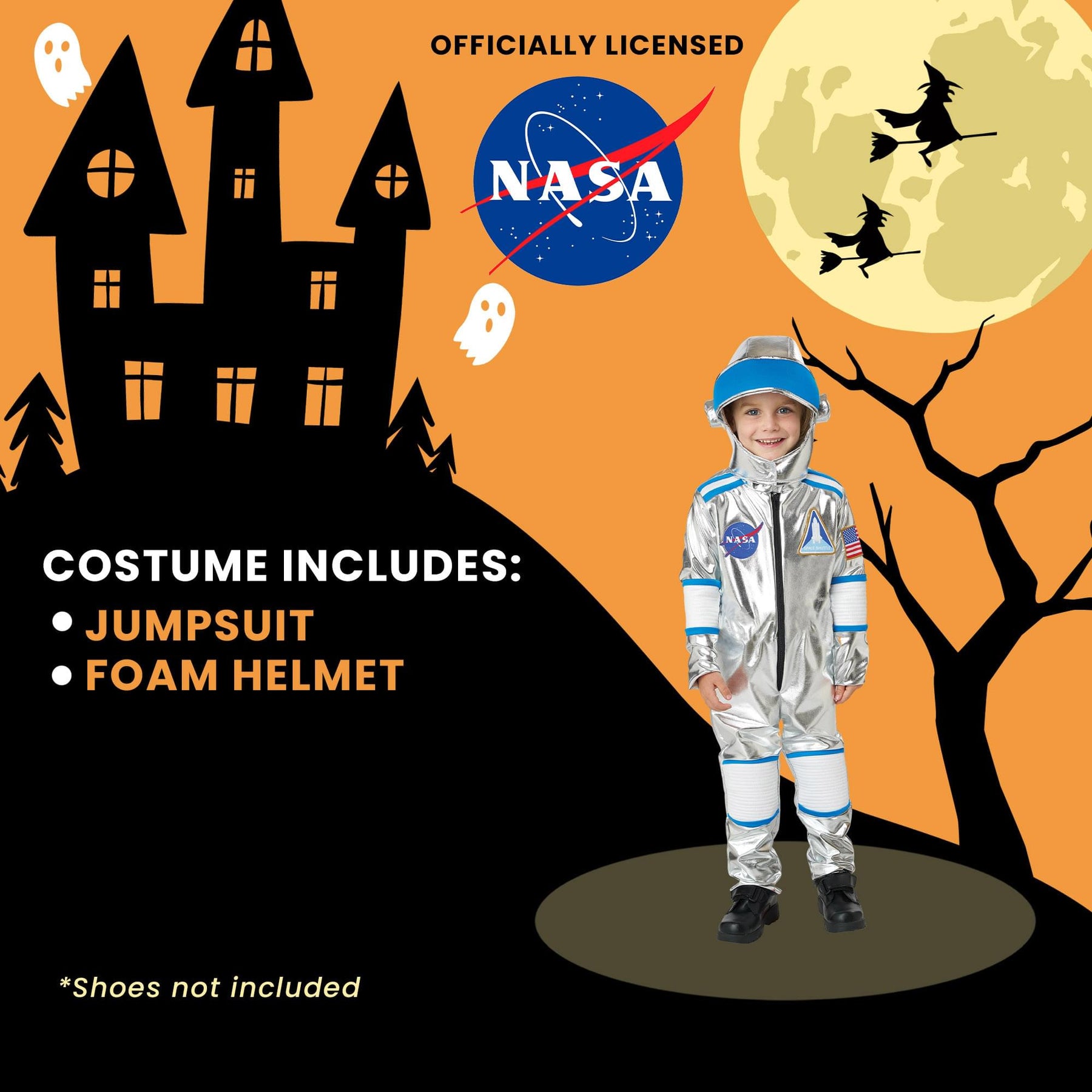 NASA Flight Suit Deluxe Toddler Costume