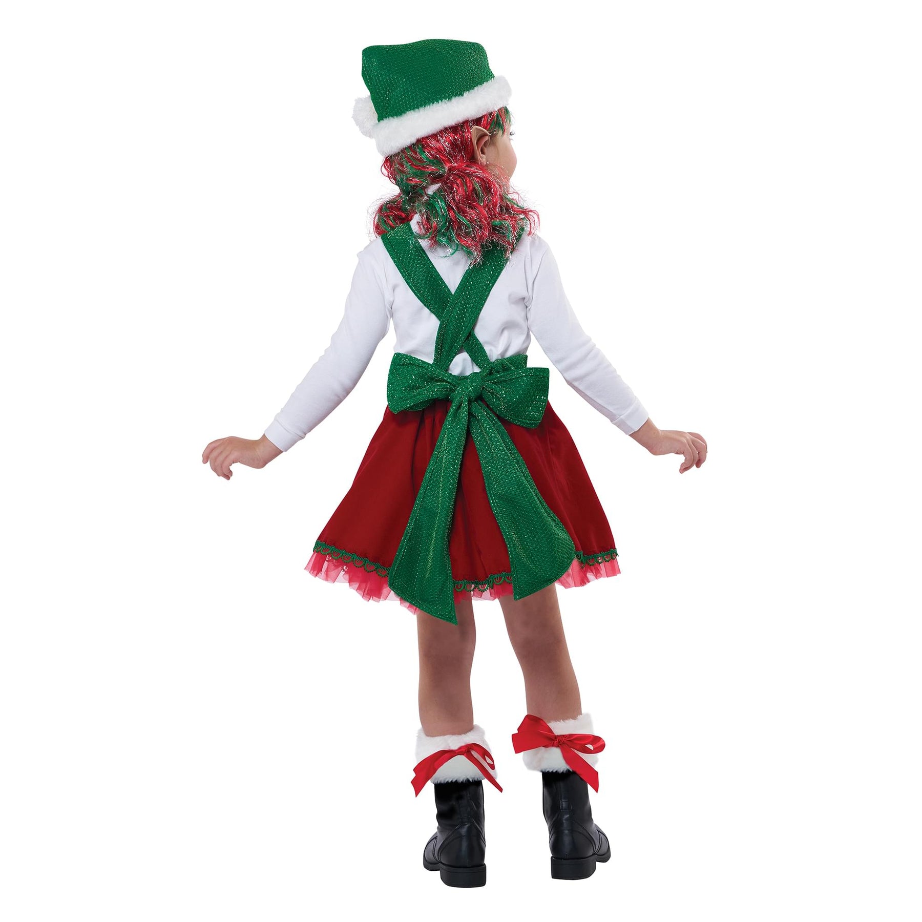 Candy Cane Elf Child Costume