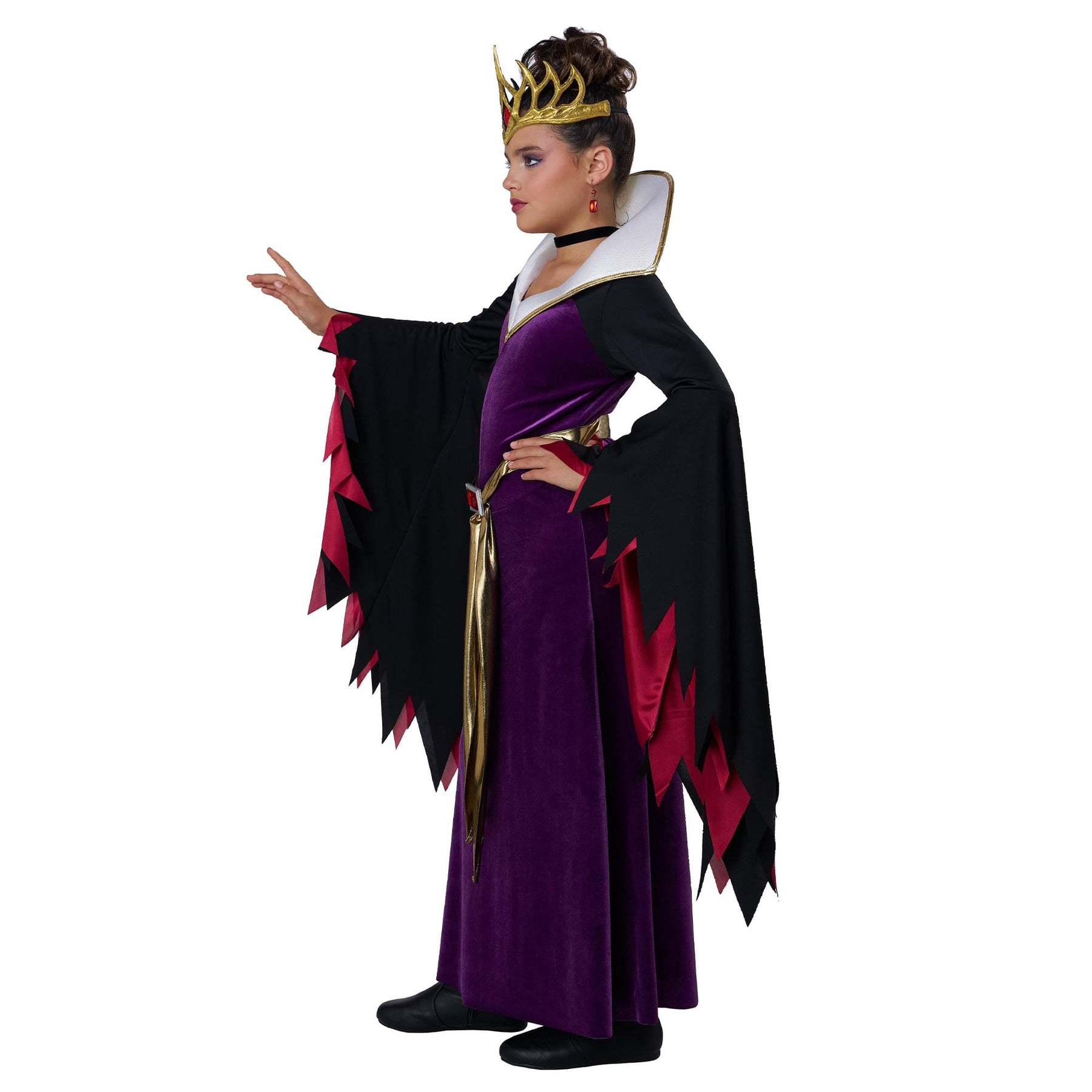 Evil Queen Cosplay Dress Child Costume