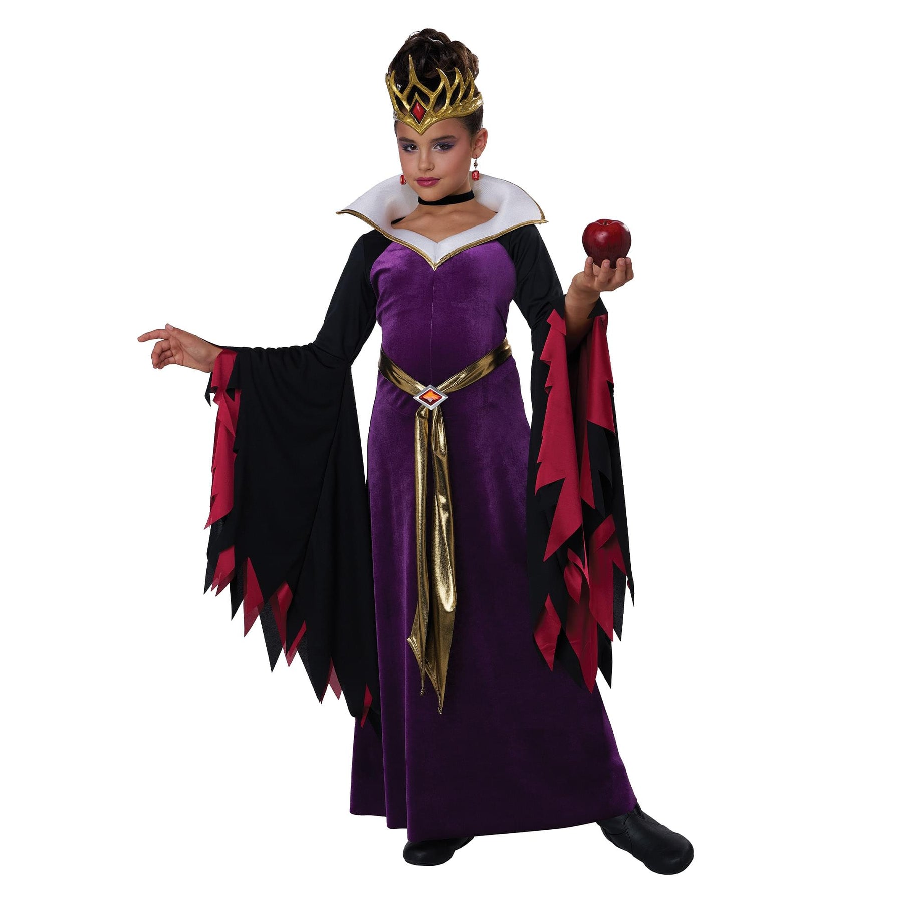 Evil Queen Cosplay Dress Child Costume