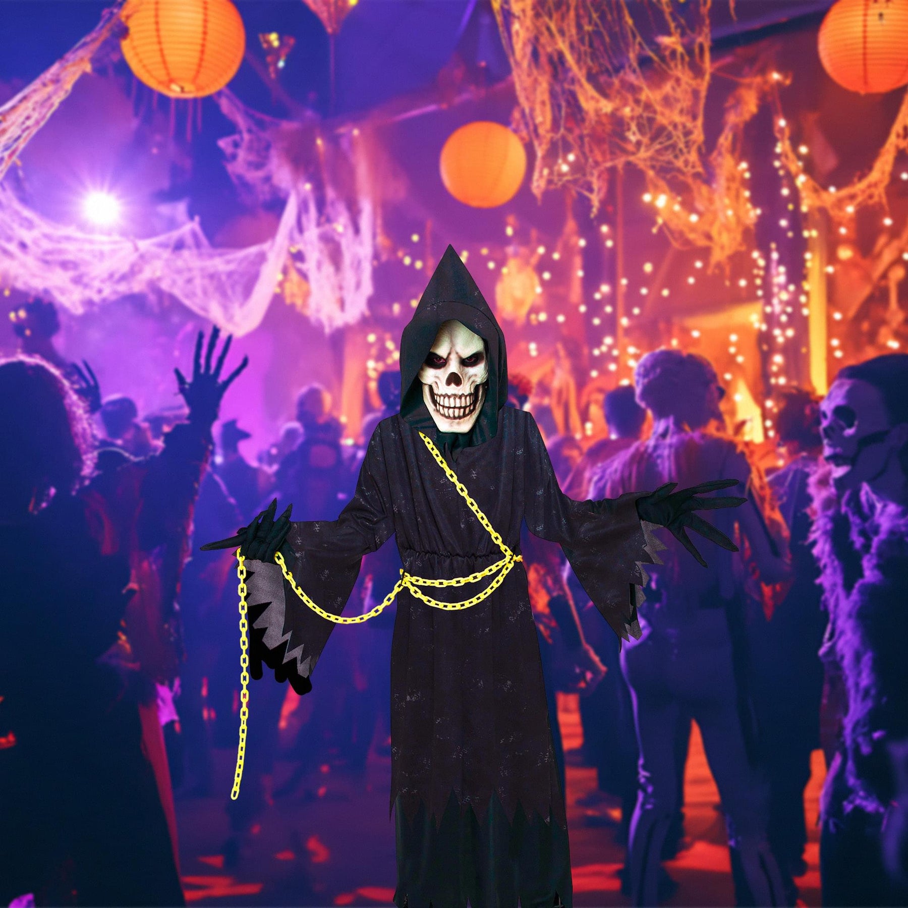 Glow In The Dark Reaper Child Costume