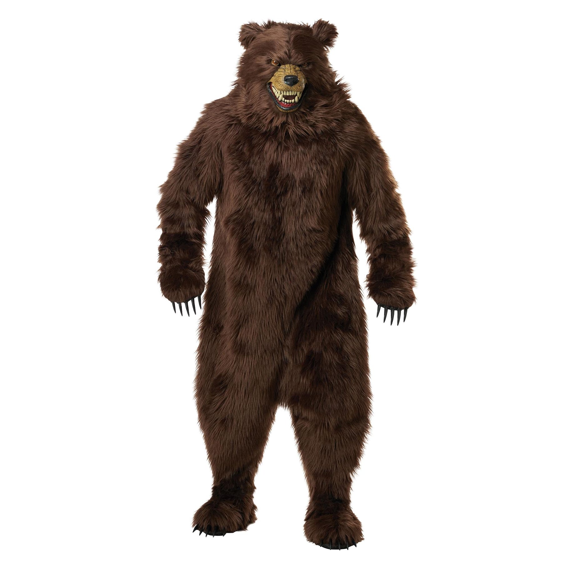 Grizzly Bear Deluxe Adult Ani-Motion Costume Mask