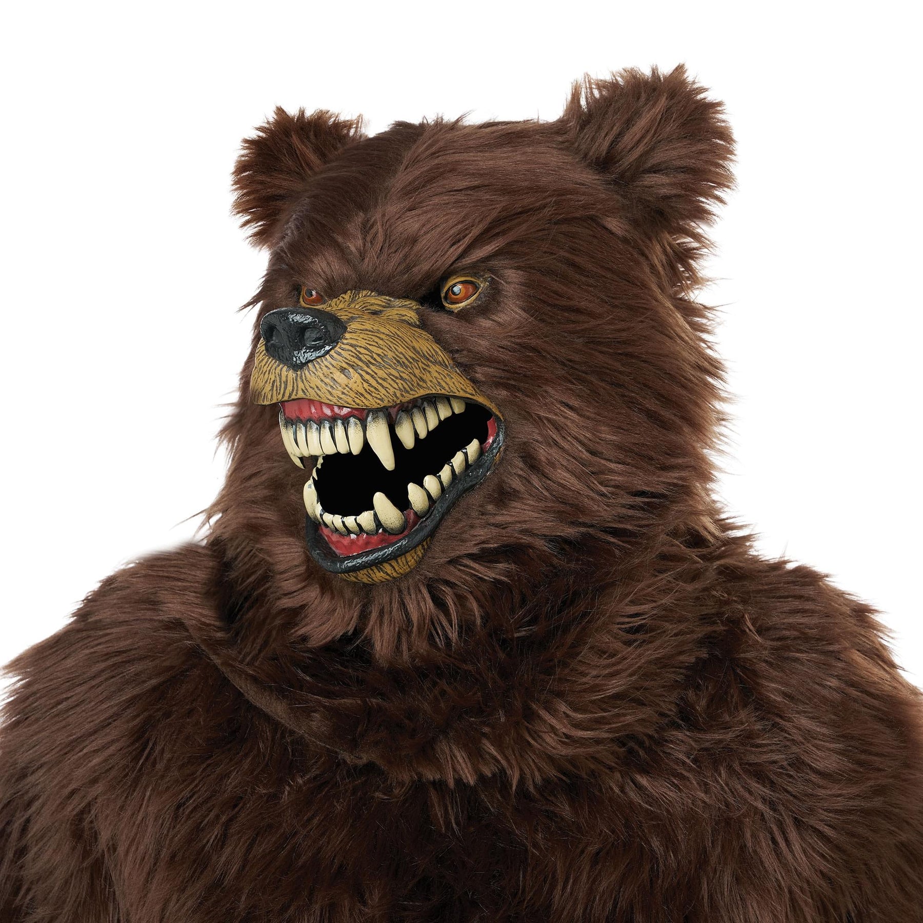 Grizzly Bear Deluxe Adult Ani-Motion Costume Mask