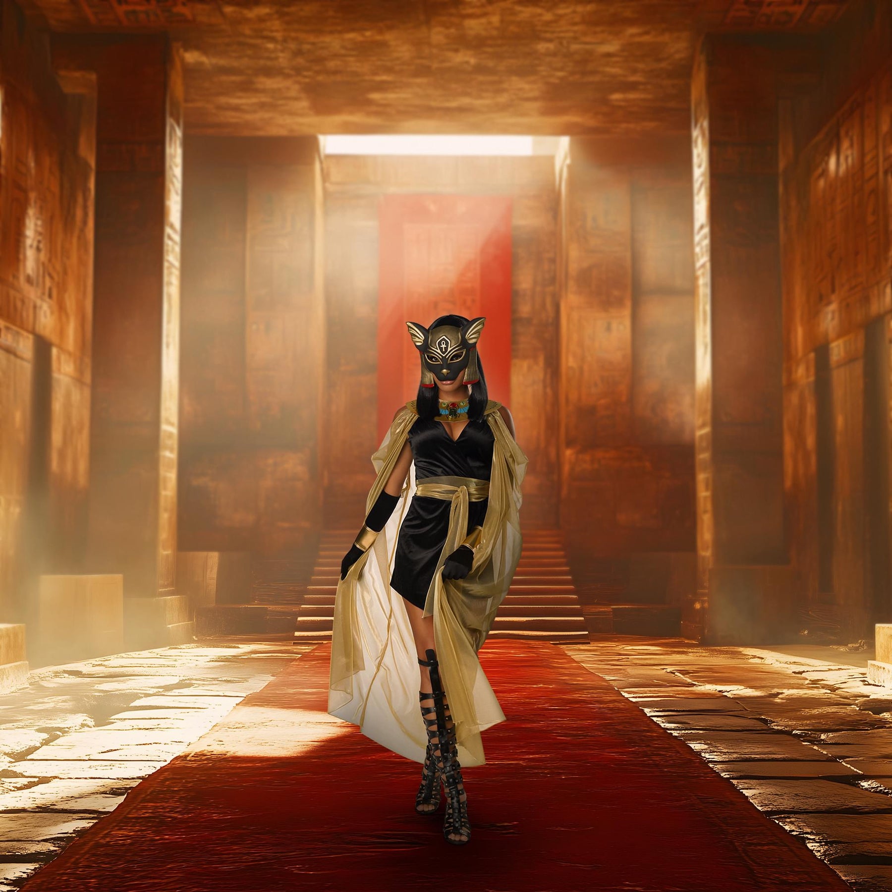 Feline Goddess Costume