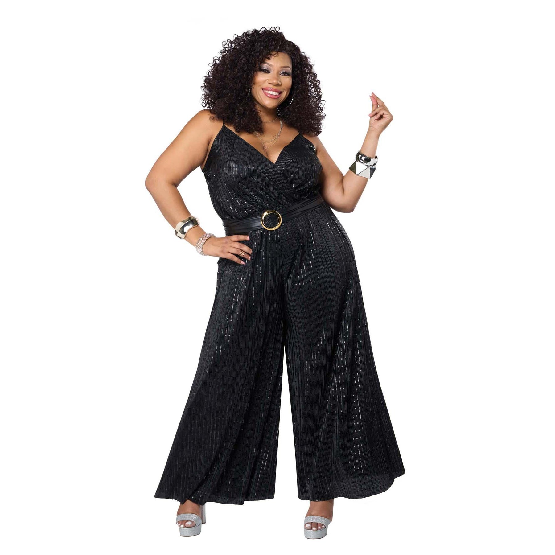Let's Dance - Disco Jumpsuit / Plus