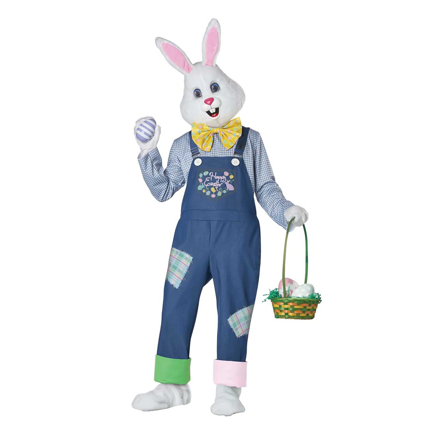 Adult Happy Easter Bunny Plus Size Costume