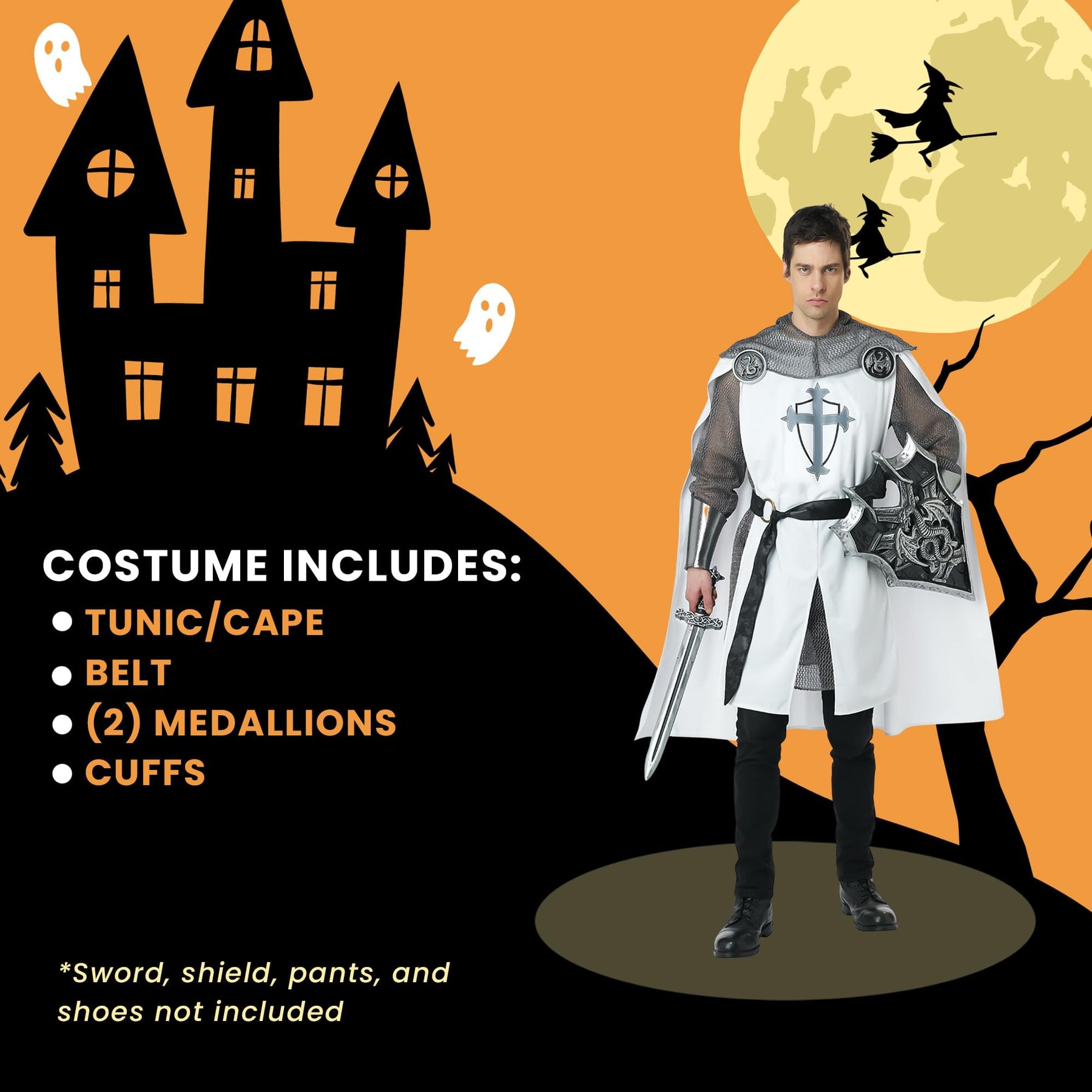 Adult Knight's Surcoat Costume
