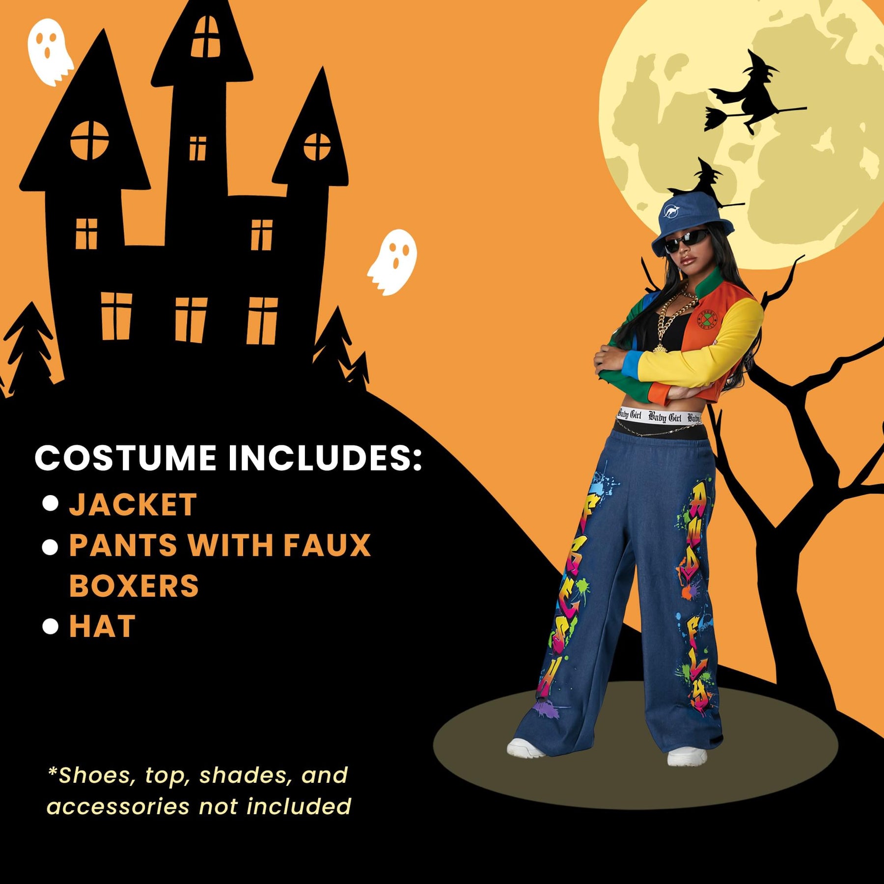 90s Baby Girl Adult Costume