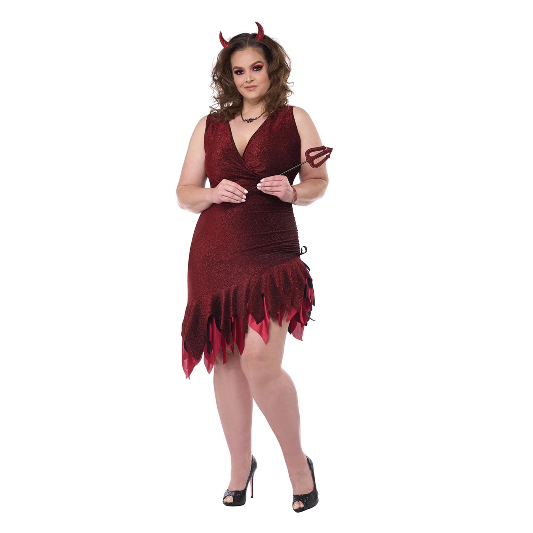 Red-Hot & Sizzling Women's Plus Size Adult Costume