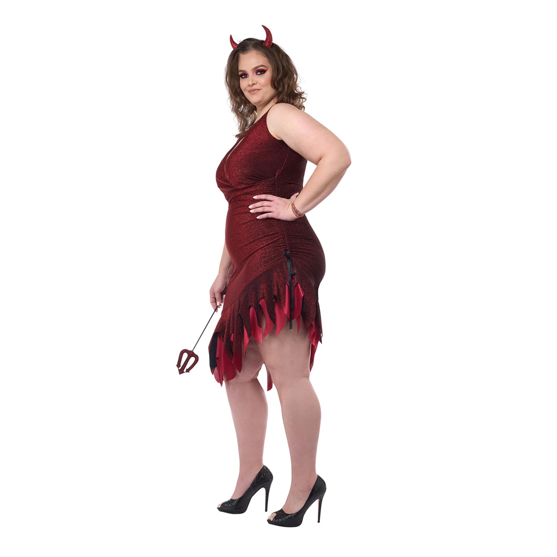 Red-Hot & Sizzling Women's Plus Size Adult Costume