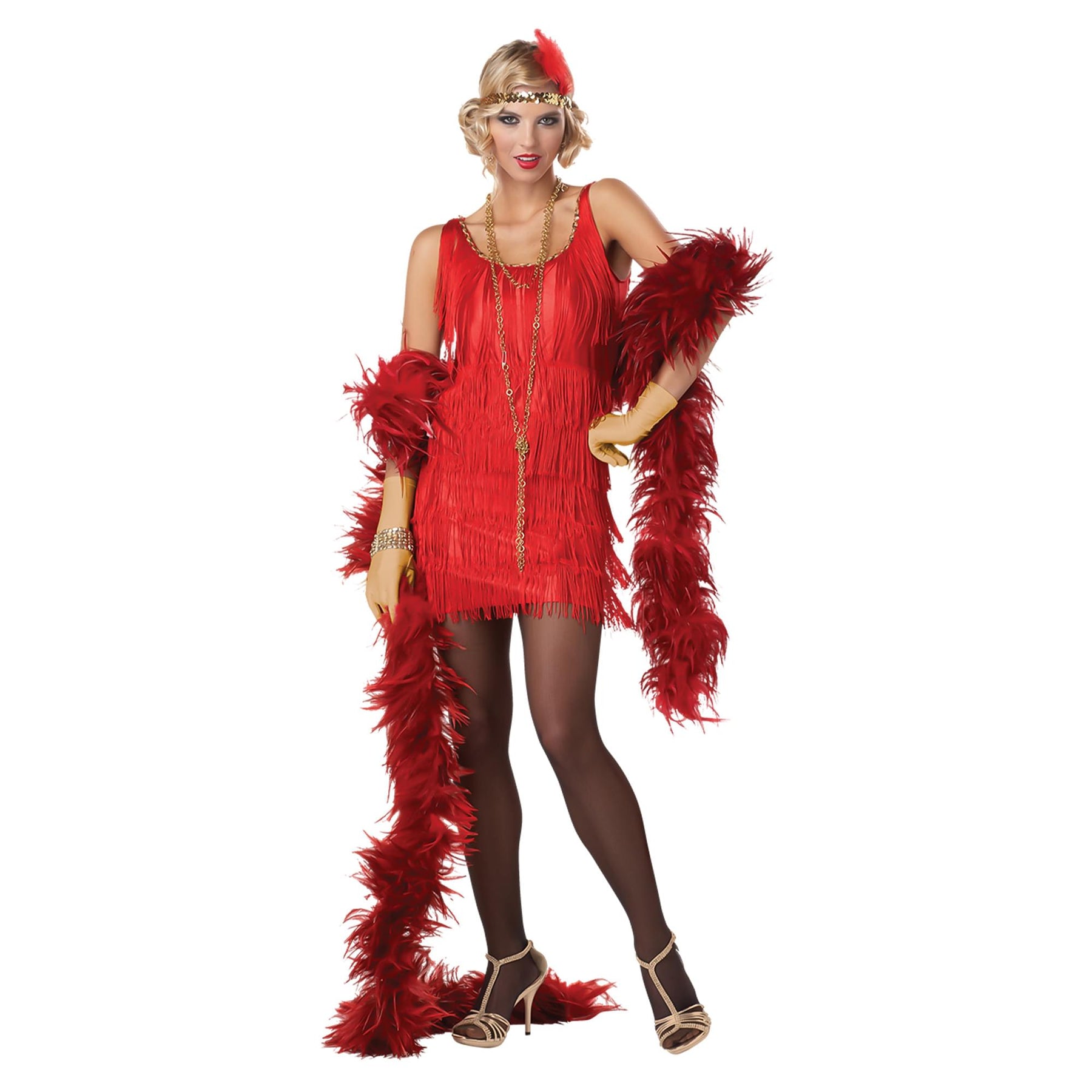 Fashion Flapper Red