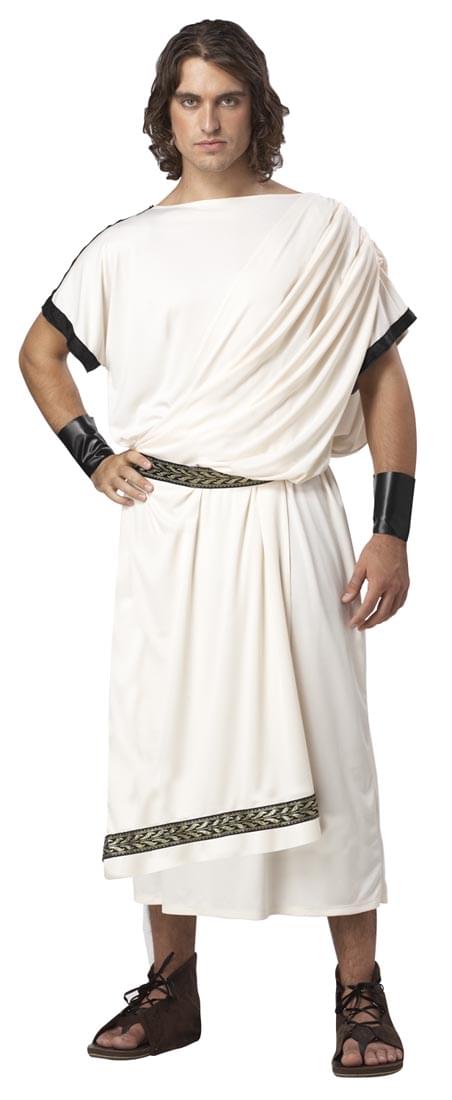 Men's Deluxe Classic Toga Costume One Size Fits Most