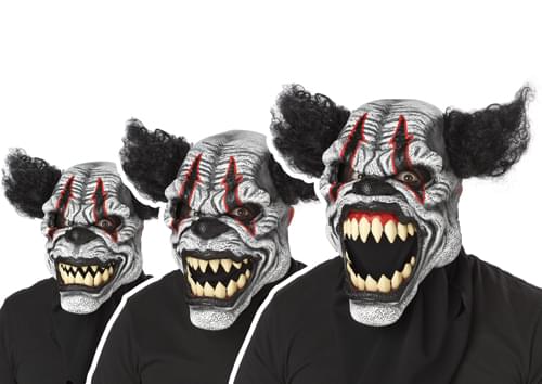Last Laugh The Clown Ani-Motion Costume Mask
