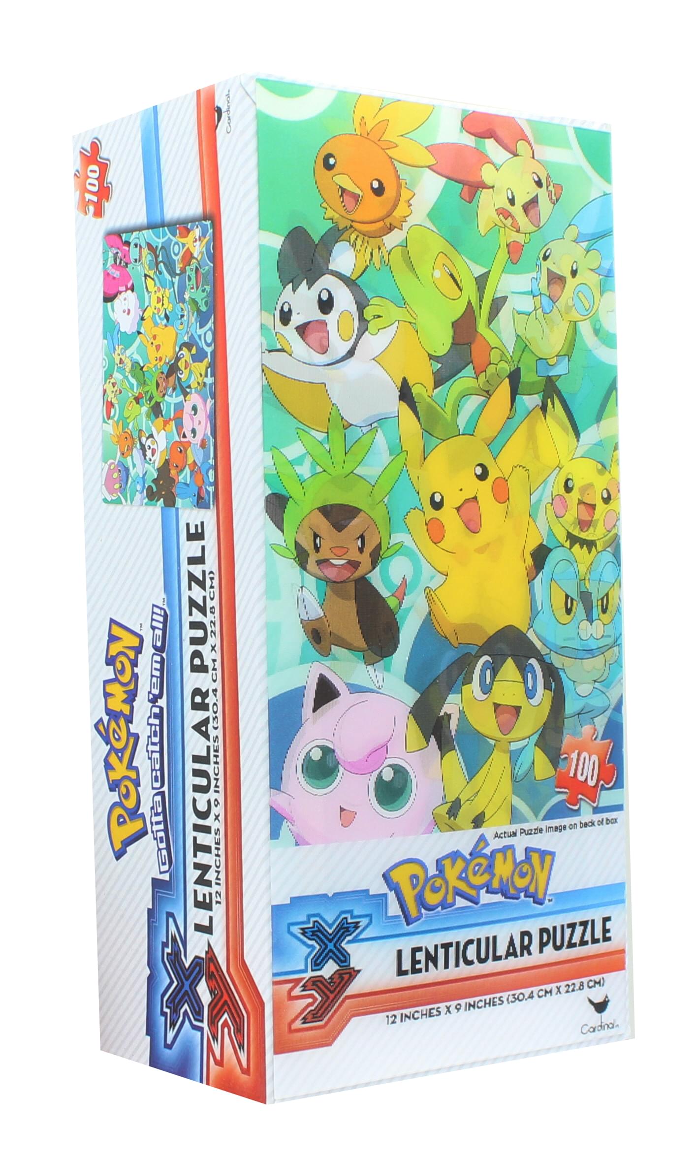Pokemon XY 100 Piece Lenticular Jigsaw Puzzle
