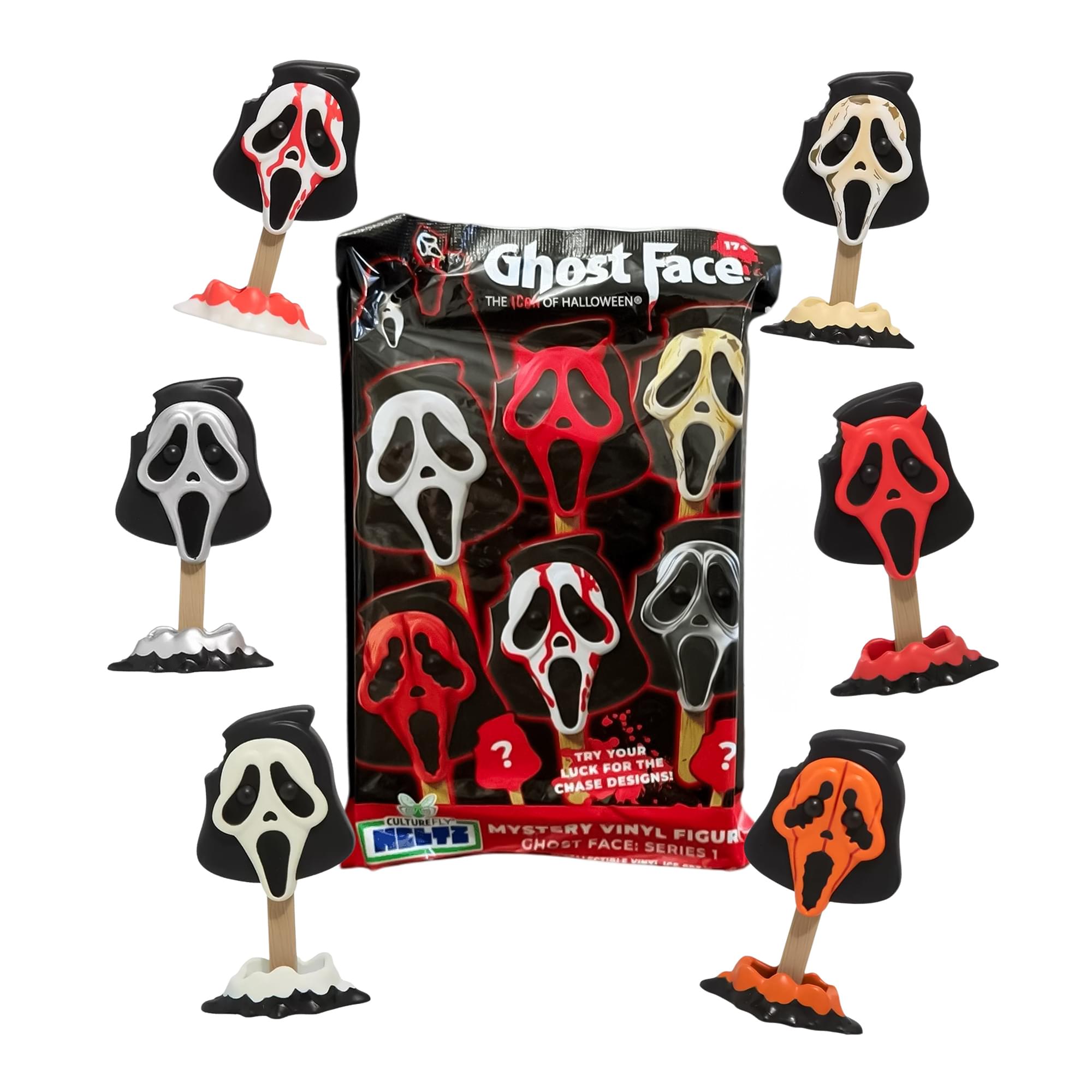 Scream GhostFace Meltz Blind Box Mini Figure | One Random | Free Shipp