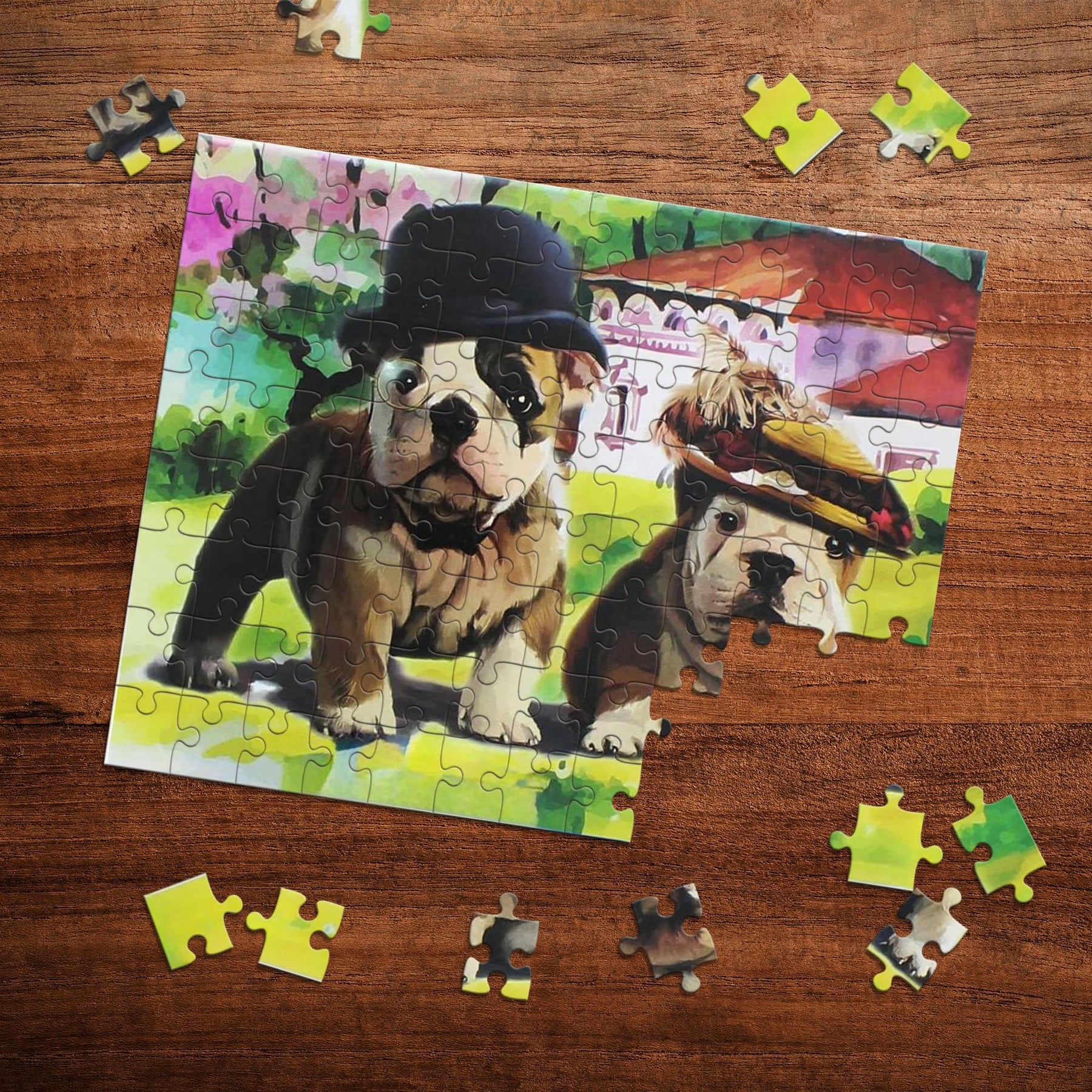 Dogs In Hats 100 Piece Juvenile Collection Jigsaw Puzzle