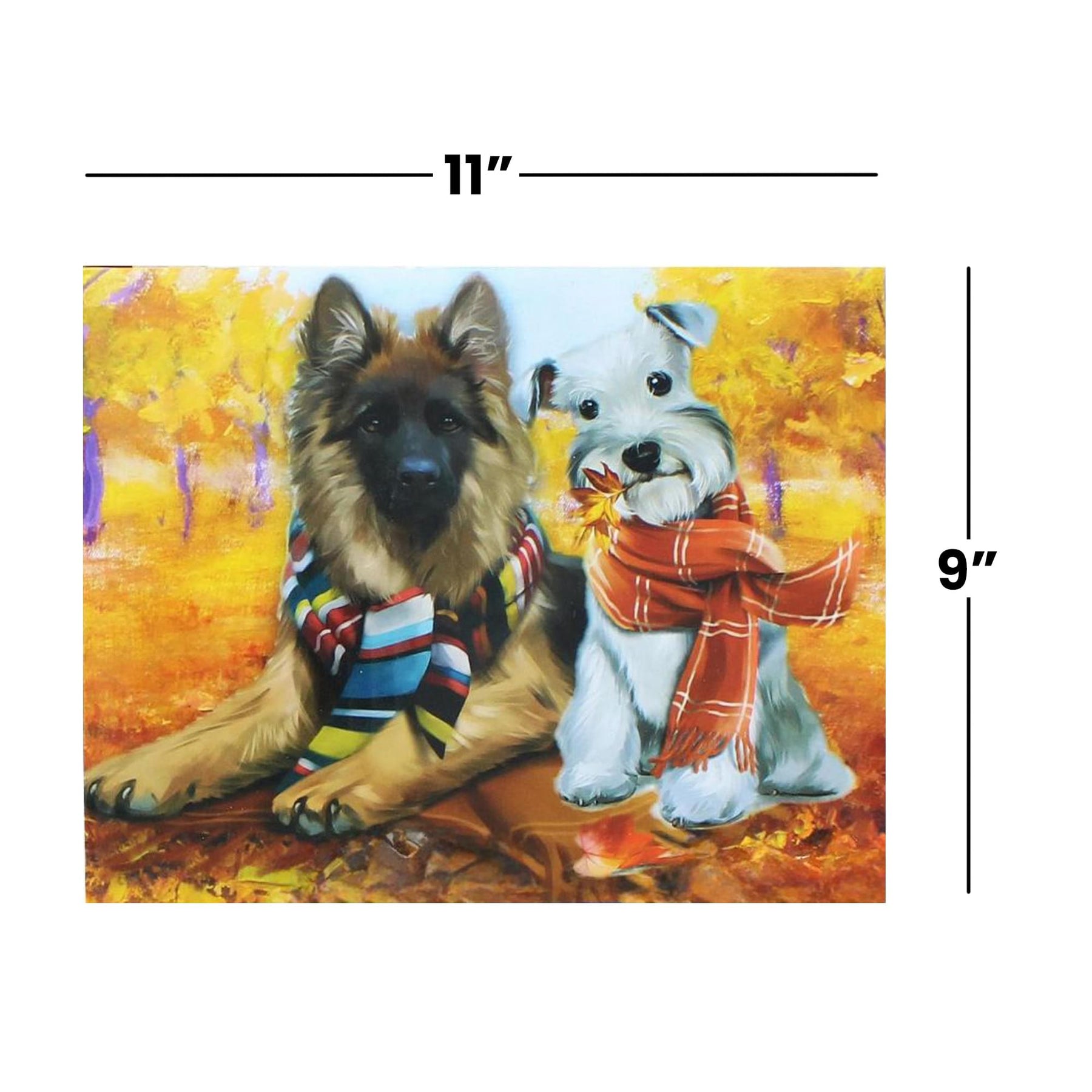 Dogs In Scarves 100 Piece Juvenile Collection Jigsaw Puzzle