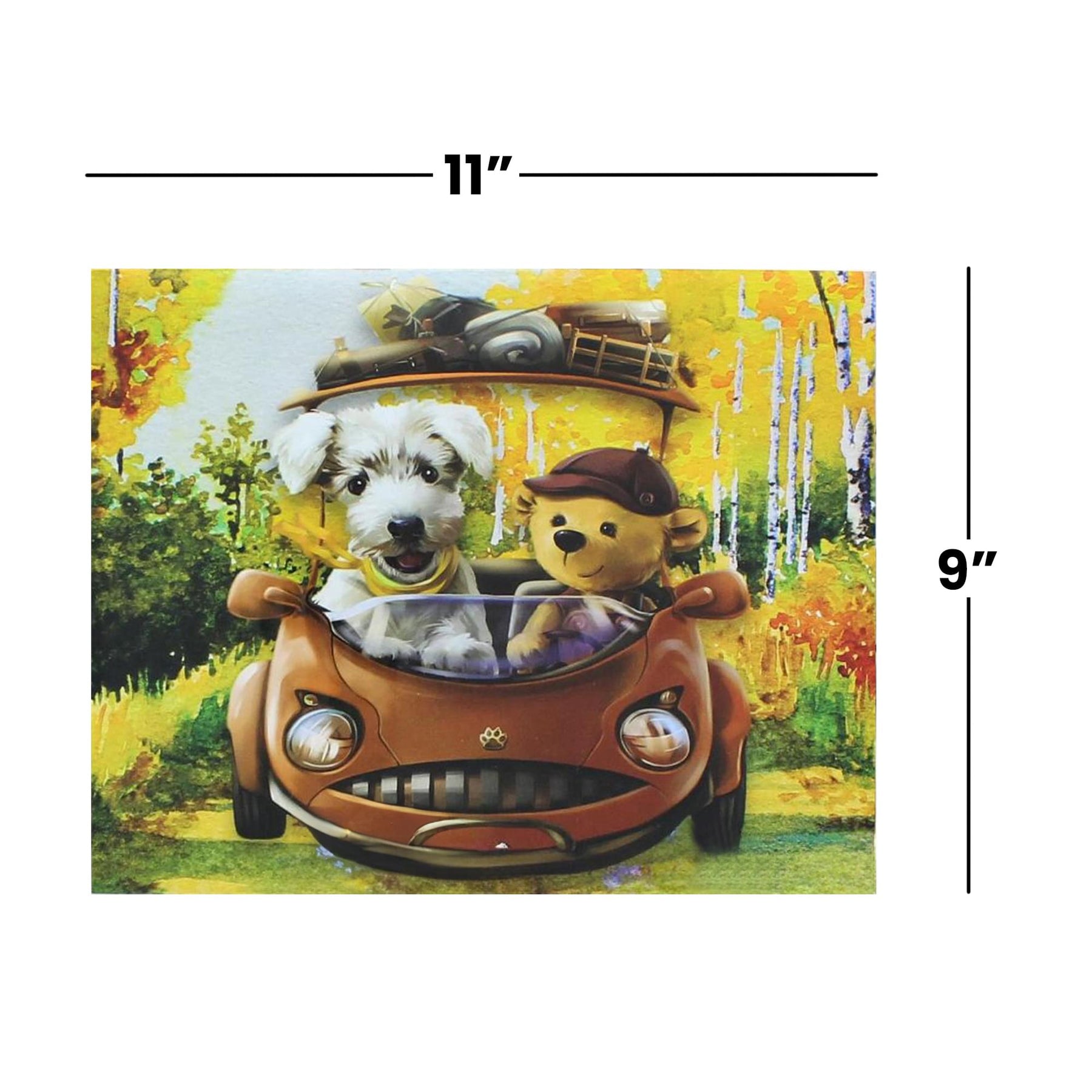 Dog and Teddybear 100 Piece Juvenile Collection Jigsaw Puzzle