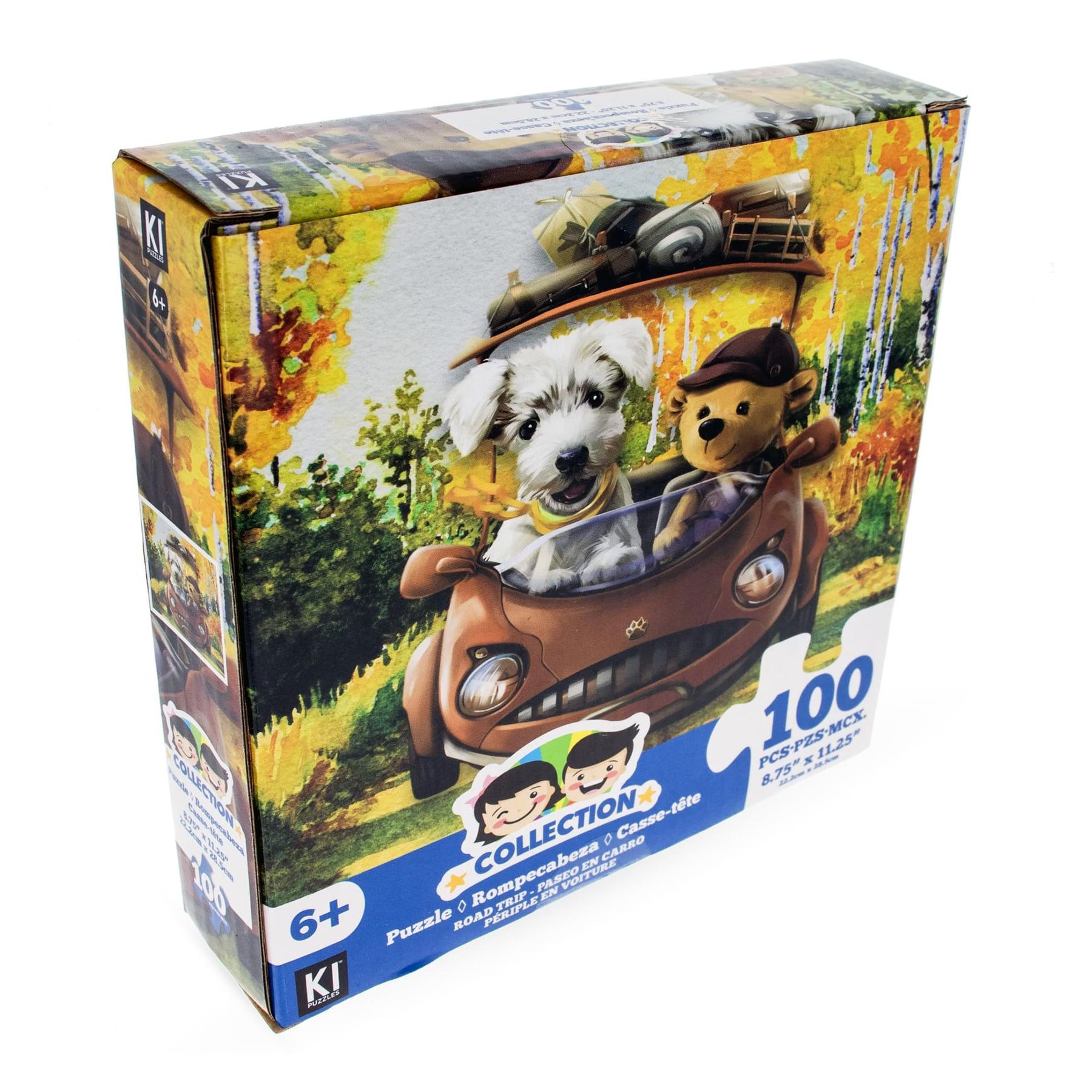 Dog and Teddybear 100 Piece Juvenile Collection Jigsaw Puzzle