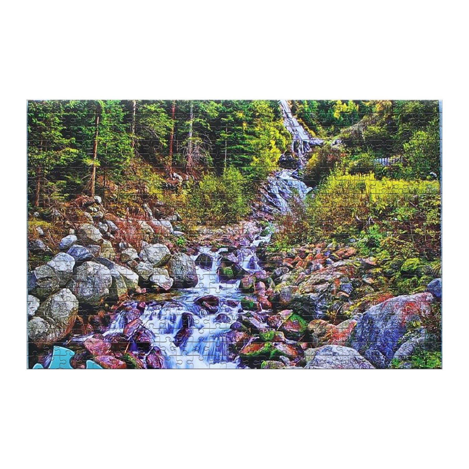 Babbling Brook 500 Piece Natures Beauty Jigsaw Puzzle