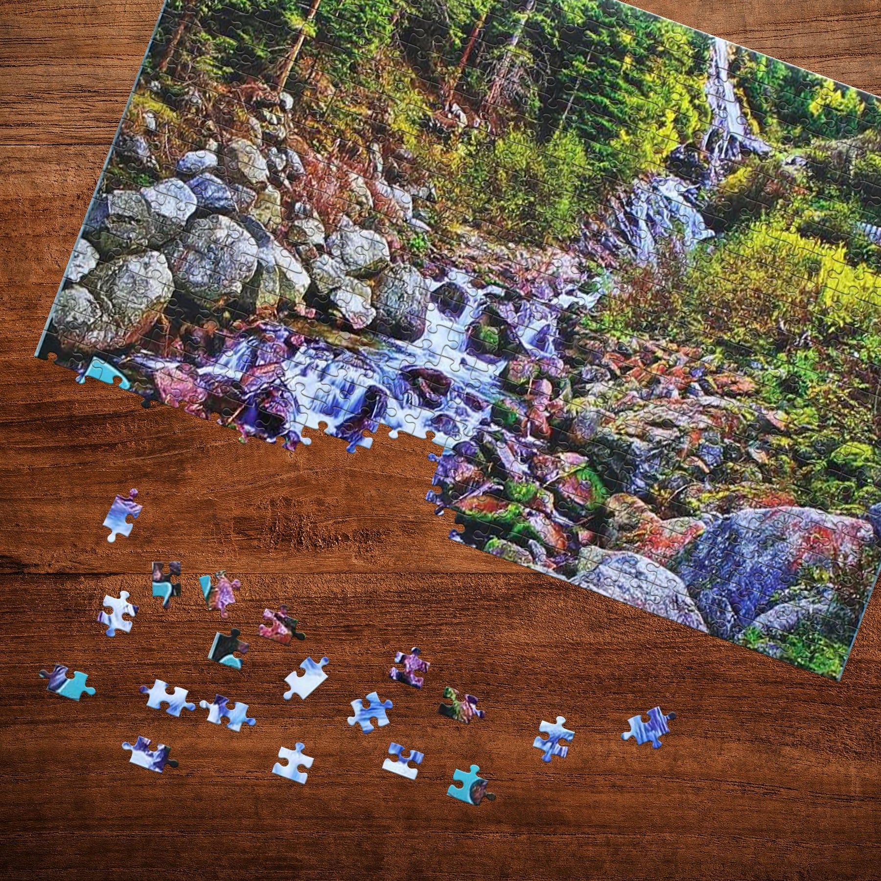 Babbling Brook 500 Piece Natures Beauty Jigsaw Puzzle