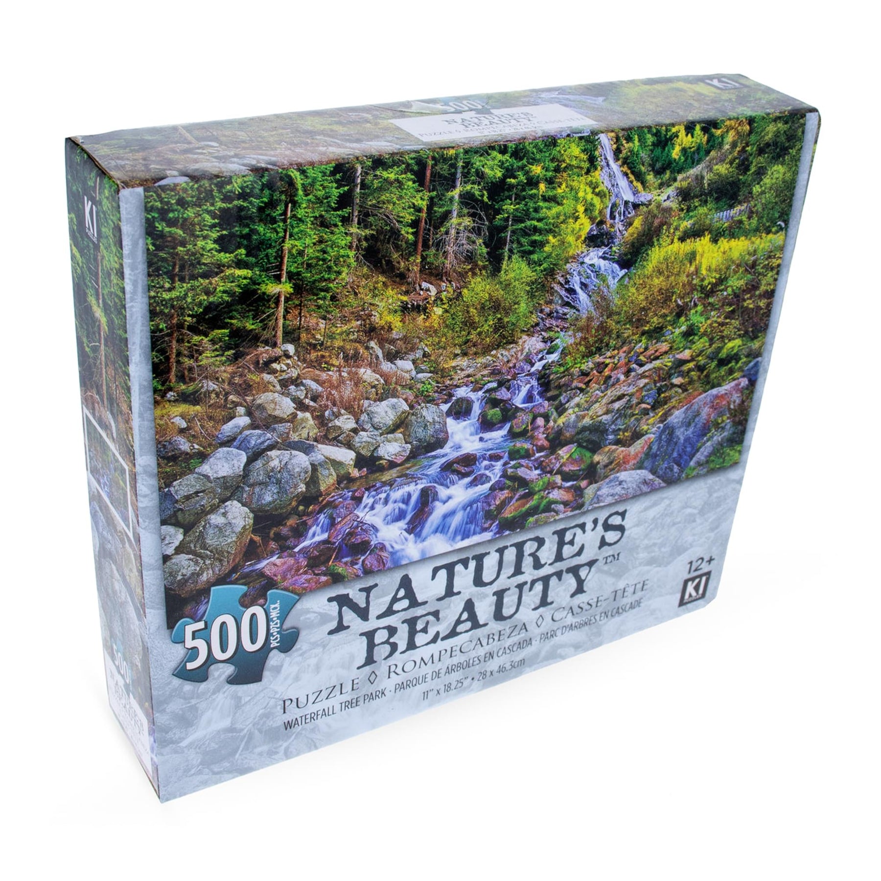 Babbling Brook 500 Piece Natures Beauty Jigsaw Puzzle