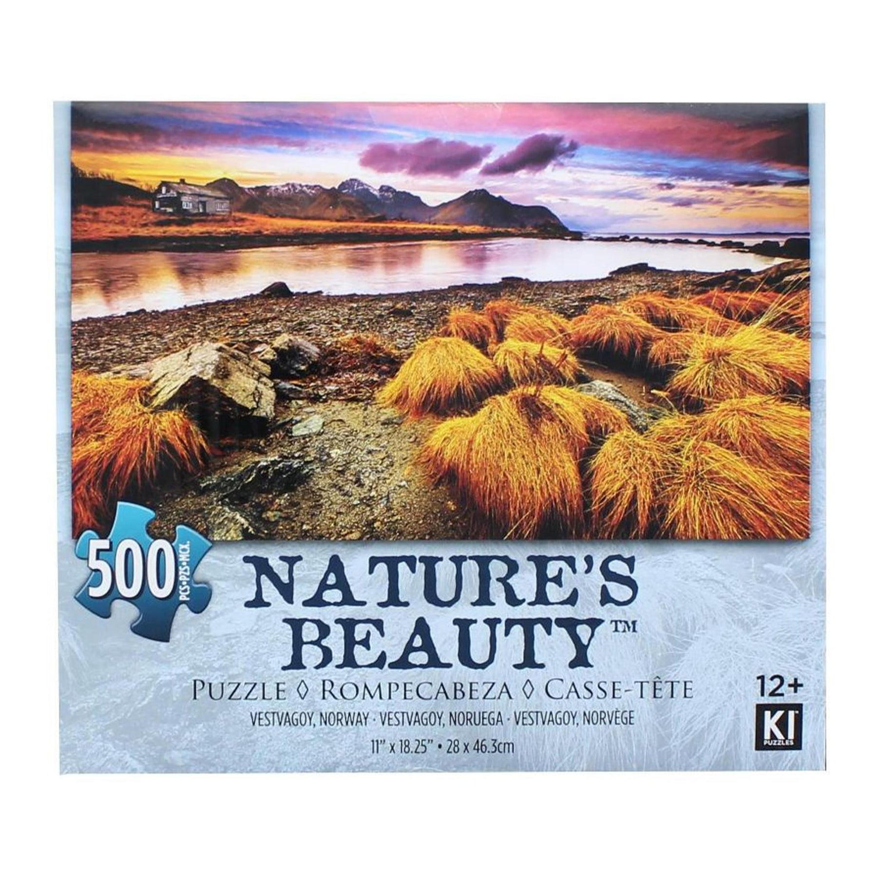 Vestvagoy Norway 500 Piece Natures Beauty Jigsaw Puzzle